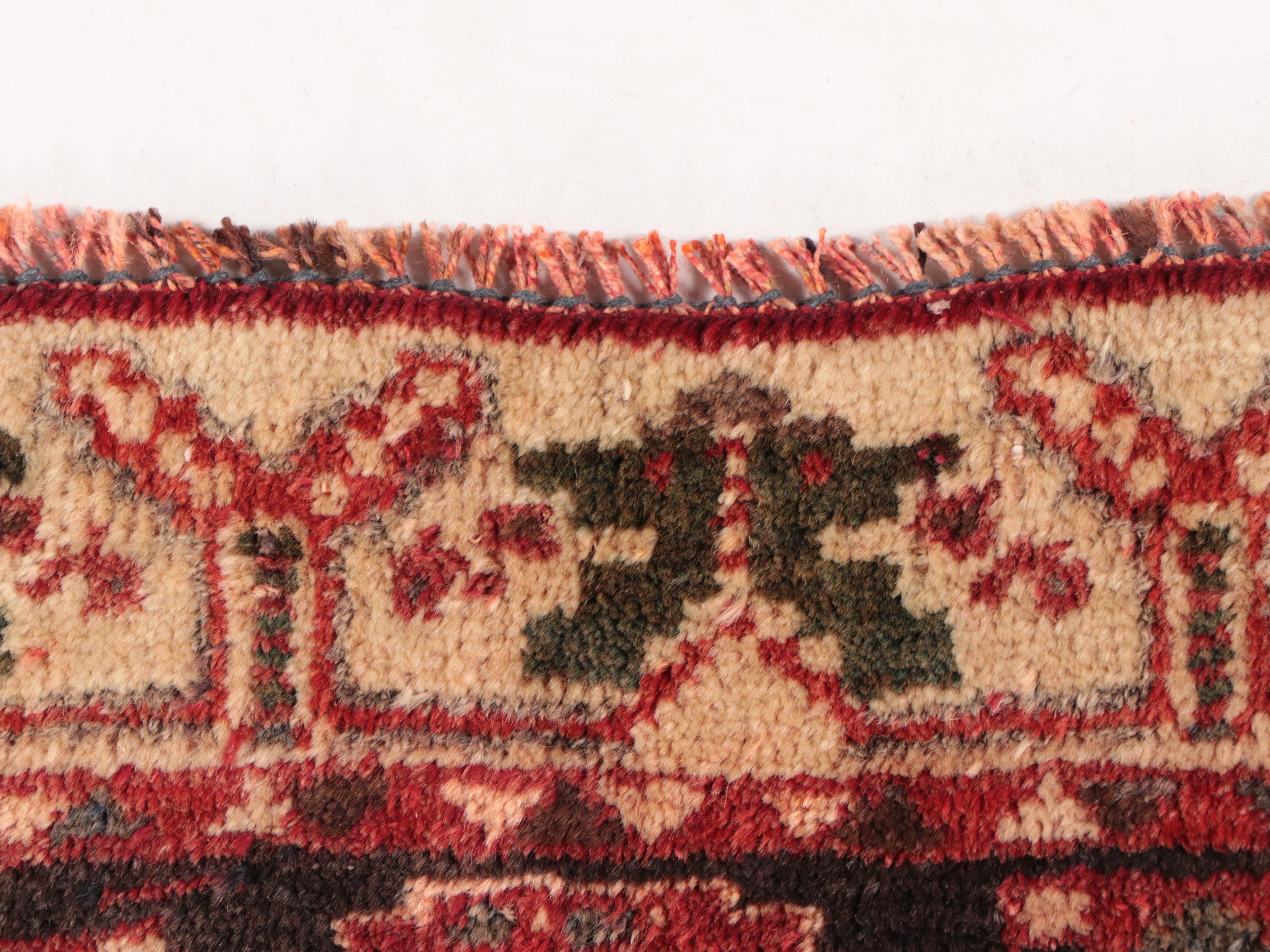 3'6 x 5'3 Hand-Knotted Persian Qashqai Area Rug