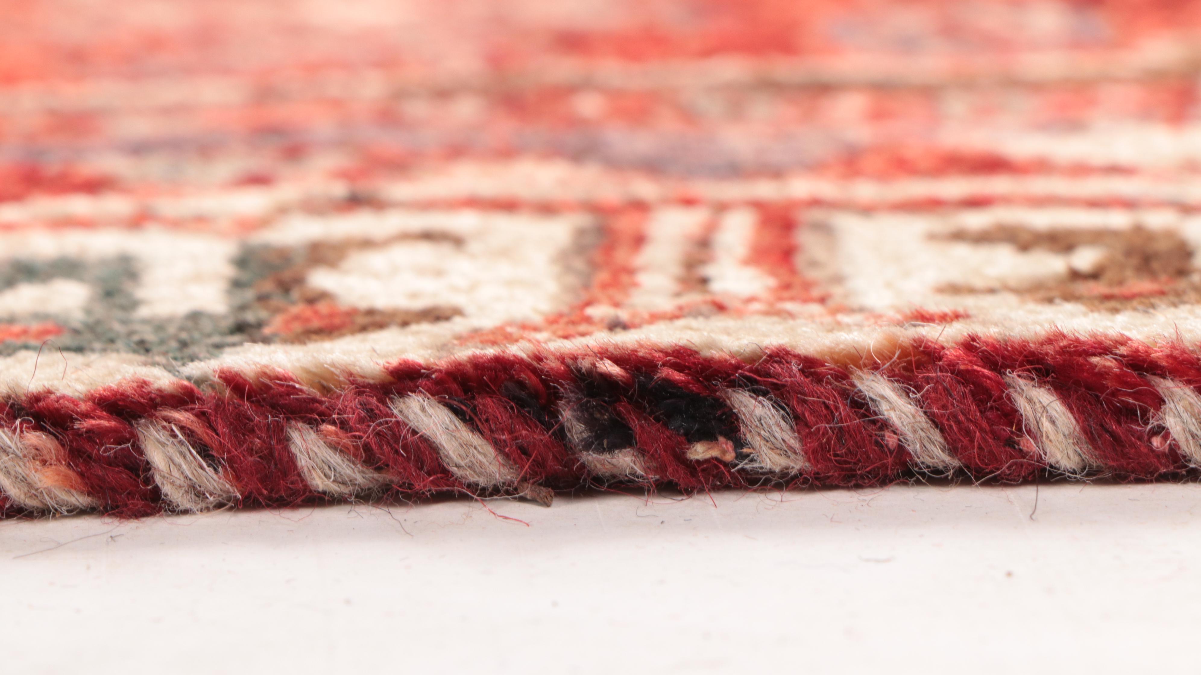 3'6 x 5'3 Hand-Knotted Persian Qashqai Area Rug