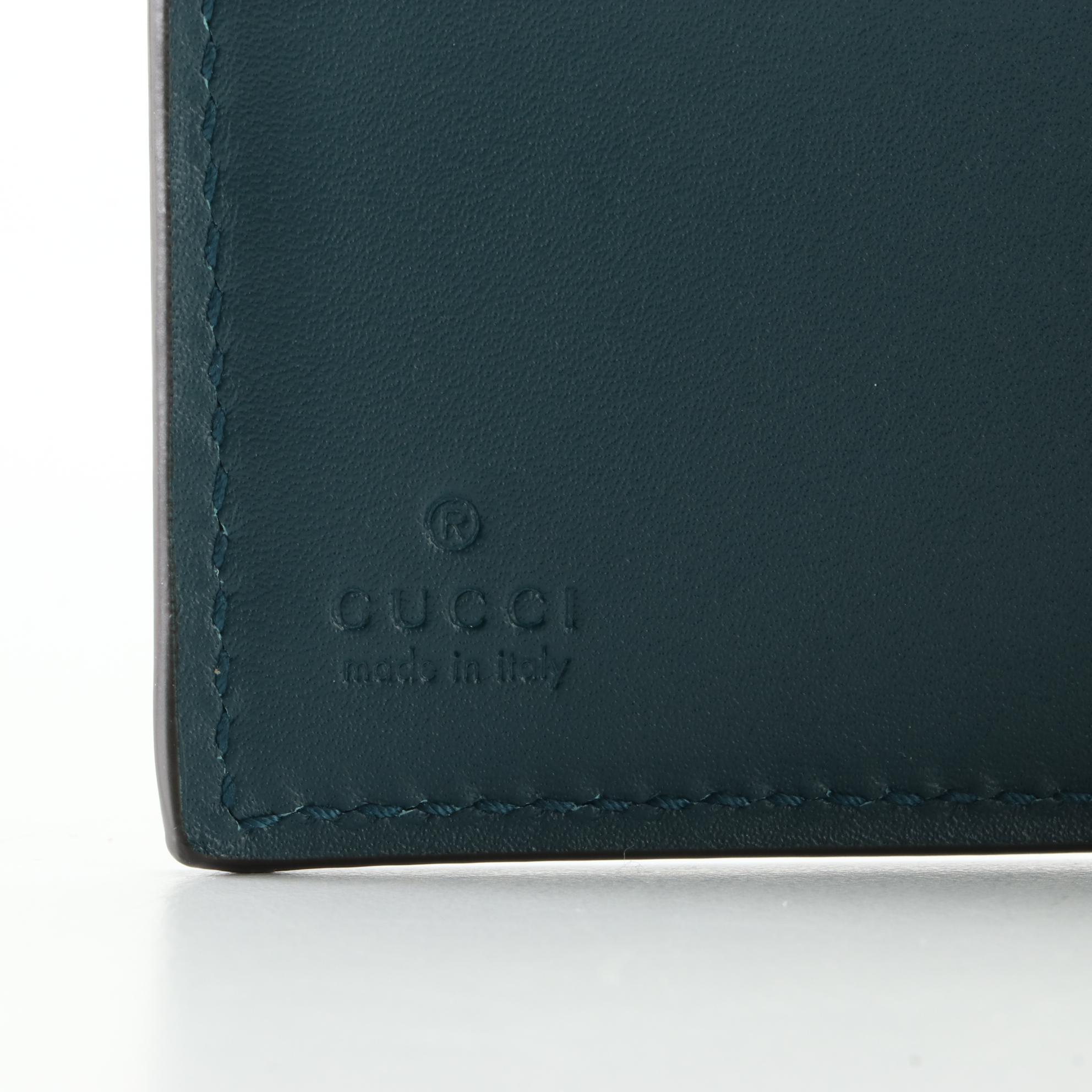 Gucci Guccy Bifold Wallet Limited Edition in Printed Leather