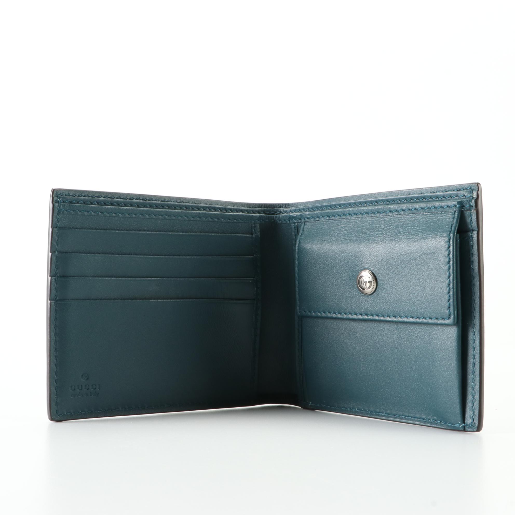 Gucci Guccy Bifold Wallet Limited Edition in Printed Leather