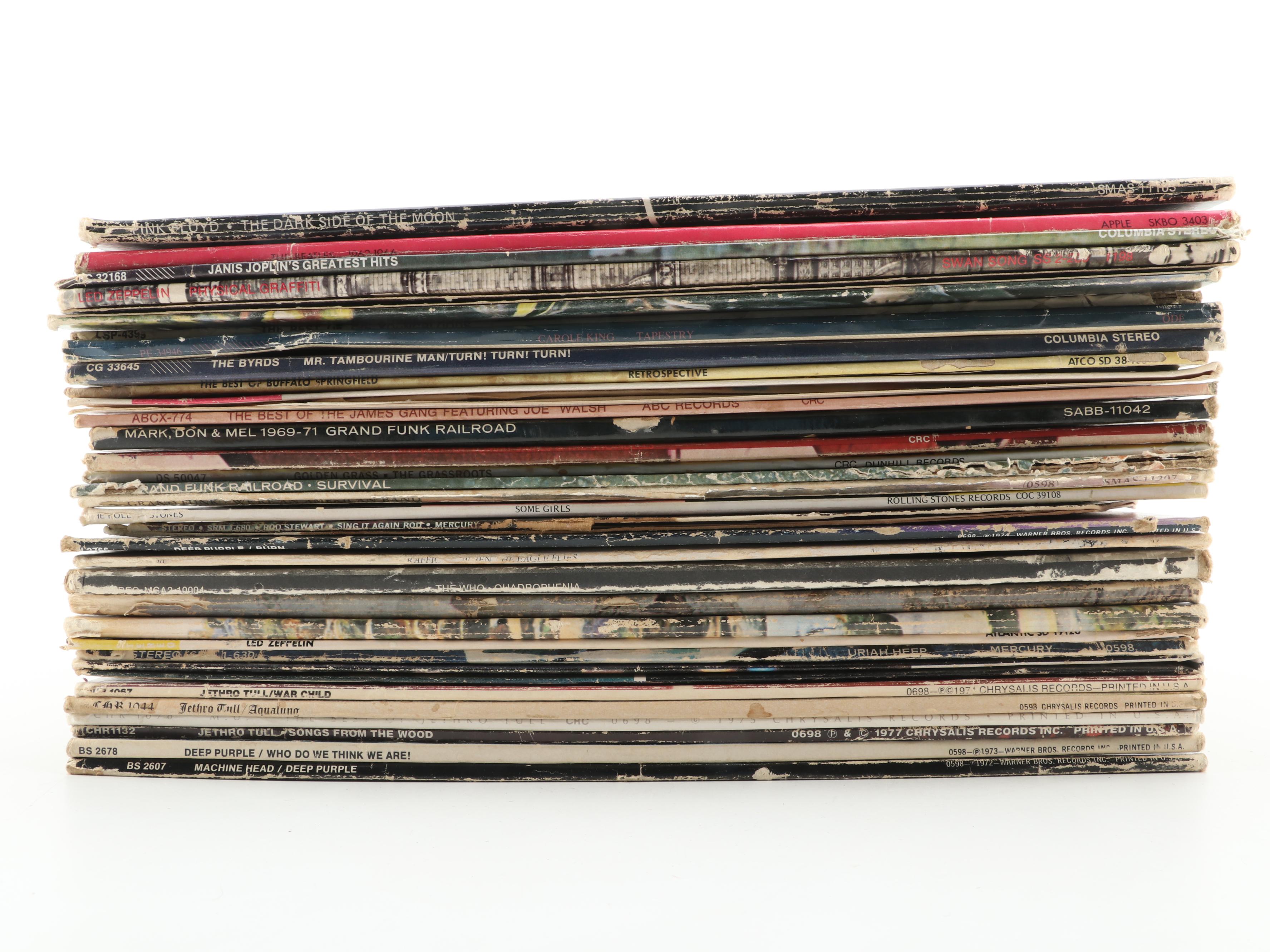 Pink Floyd, The Beatles, Joplin, Led Zepplin and More Rock, Pop, Other Records