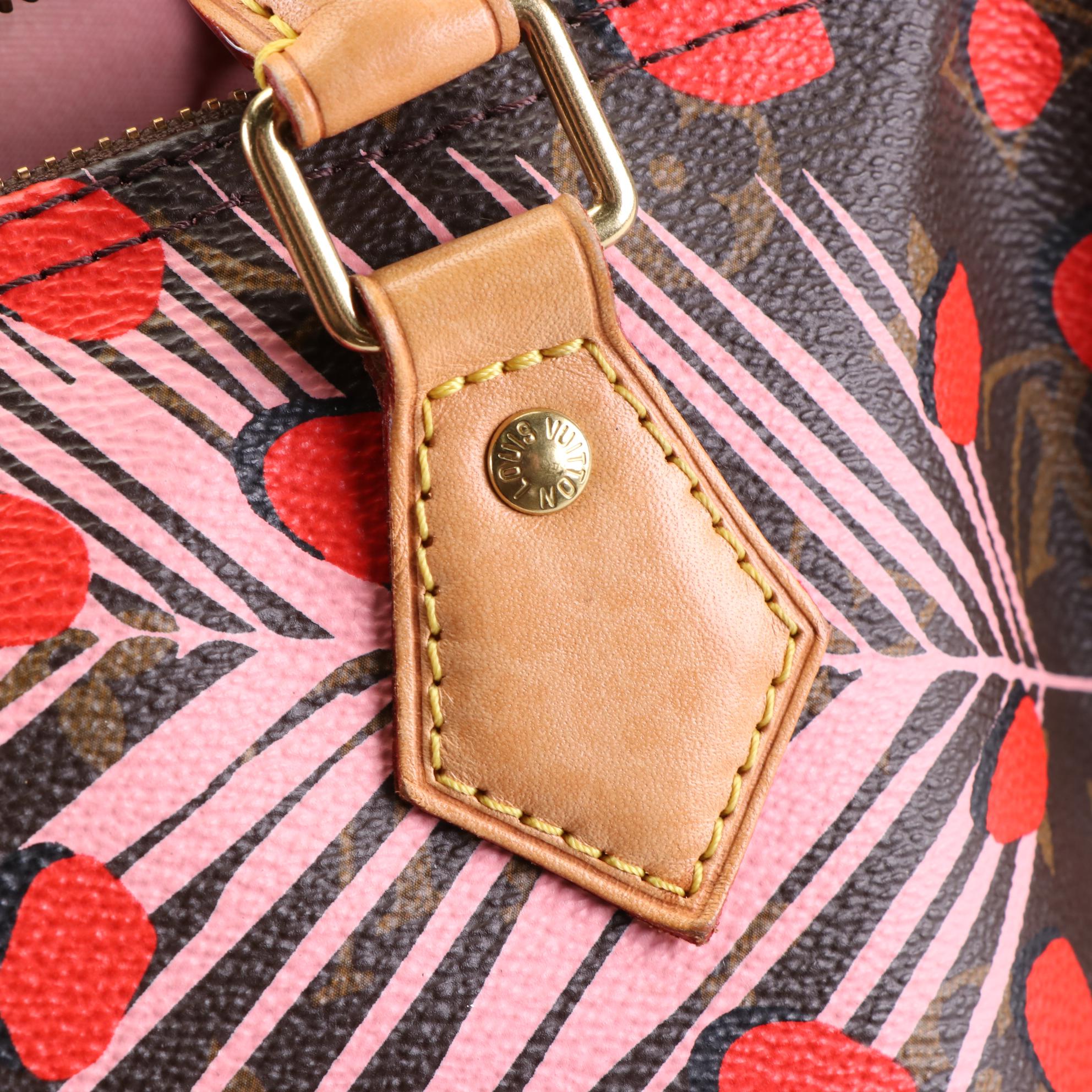 Louis Vuitton Limited Edition Speedy 30 in Jungle Dots Monogram Canvas