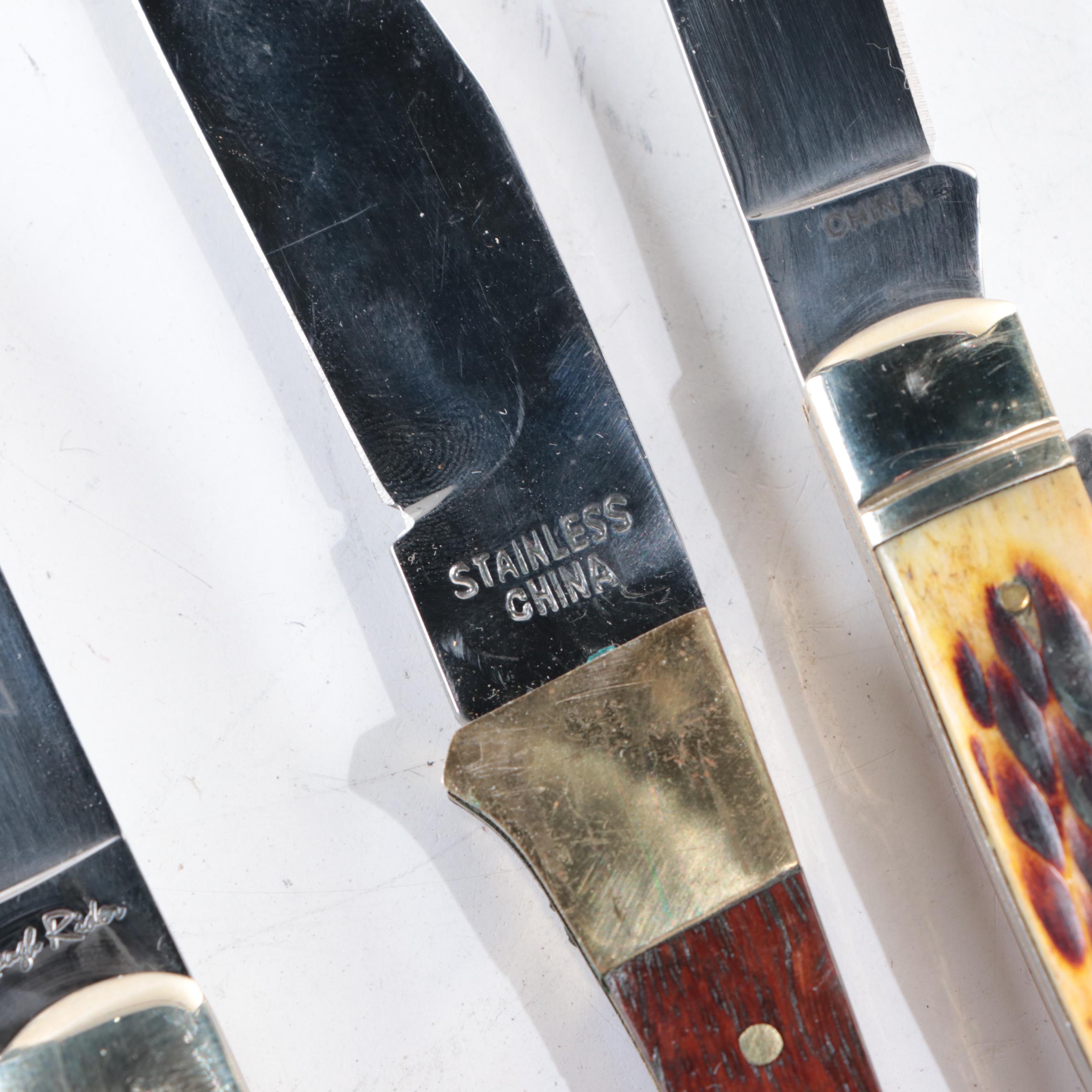 Case, Rough Rider and More Folding Pocket Knives