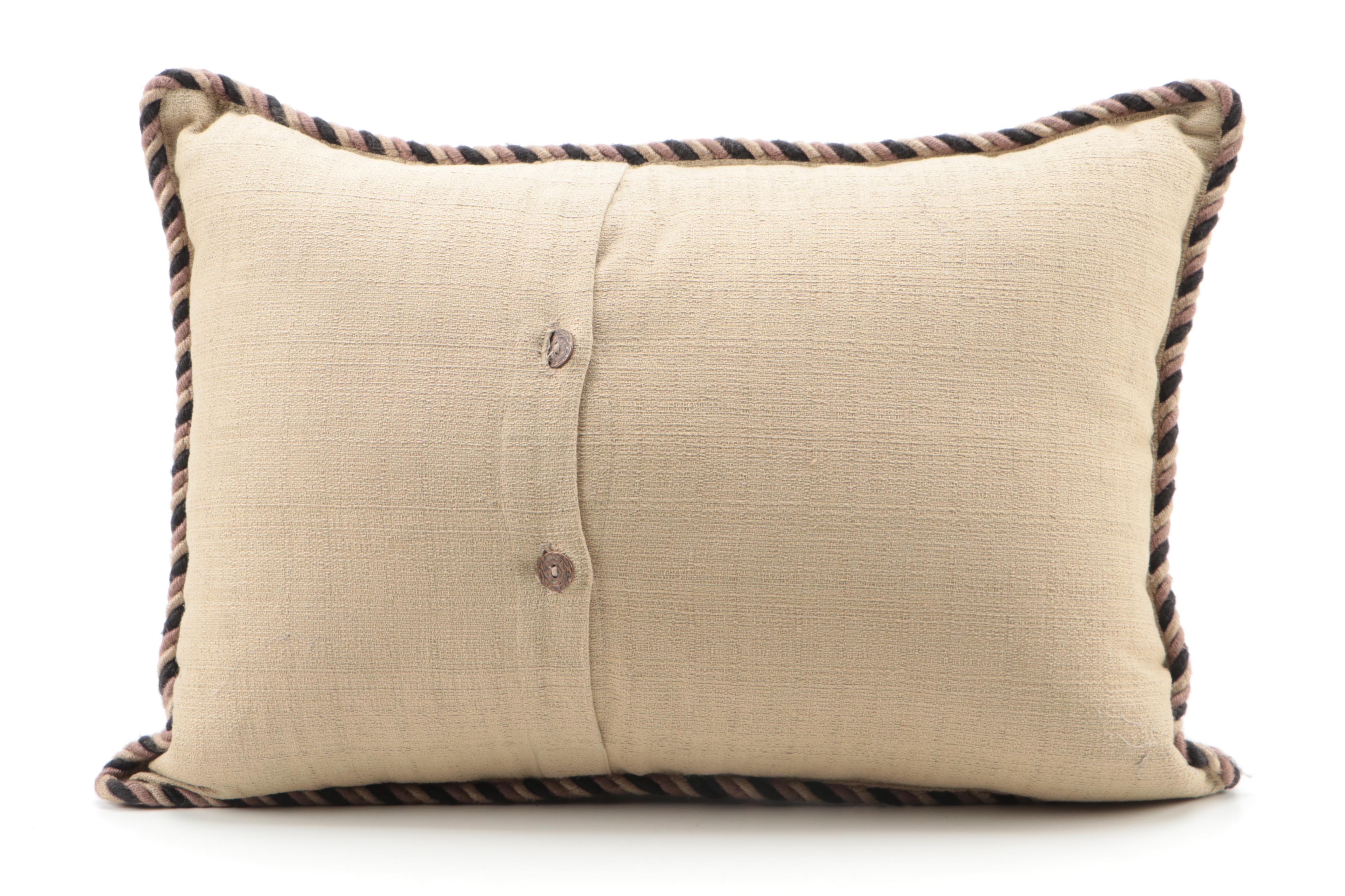 Suede, Rag Rug and Other Handcrafted Accent Pillows