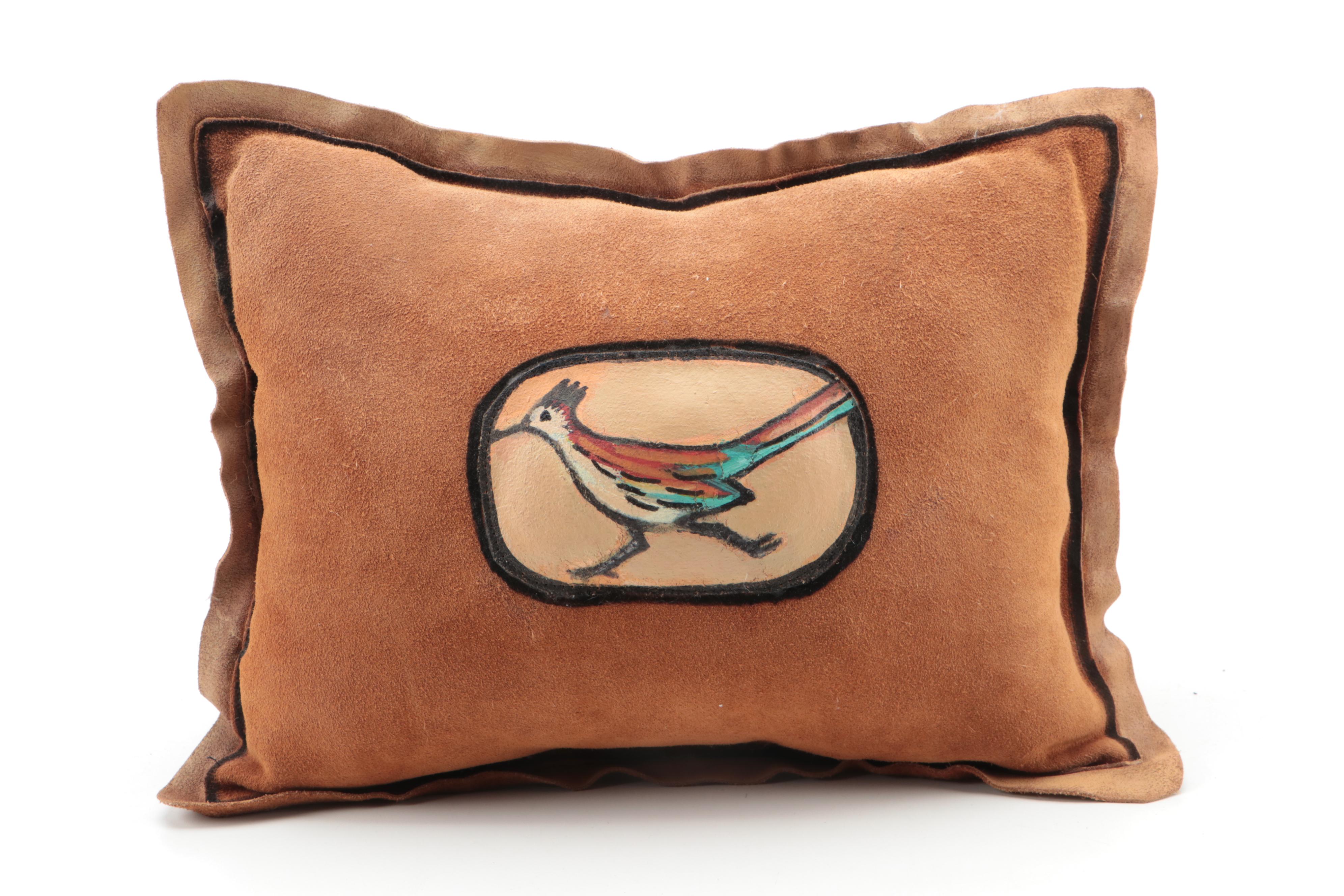 Suede, Rag Rug and Other Handcrafted Accent Pillows