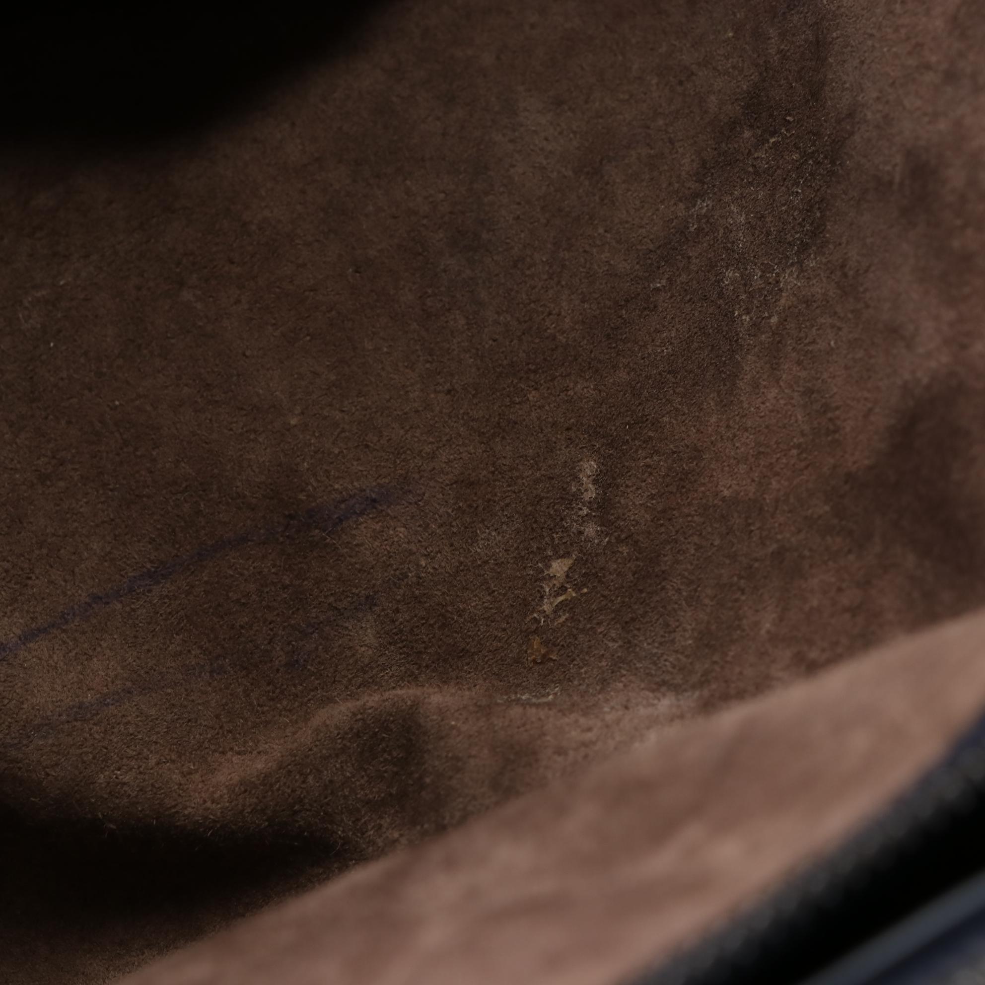 Bottega Veneta Medium Satchel in Dark Blue Intrecciato Leggero Leather