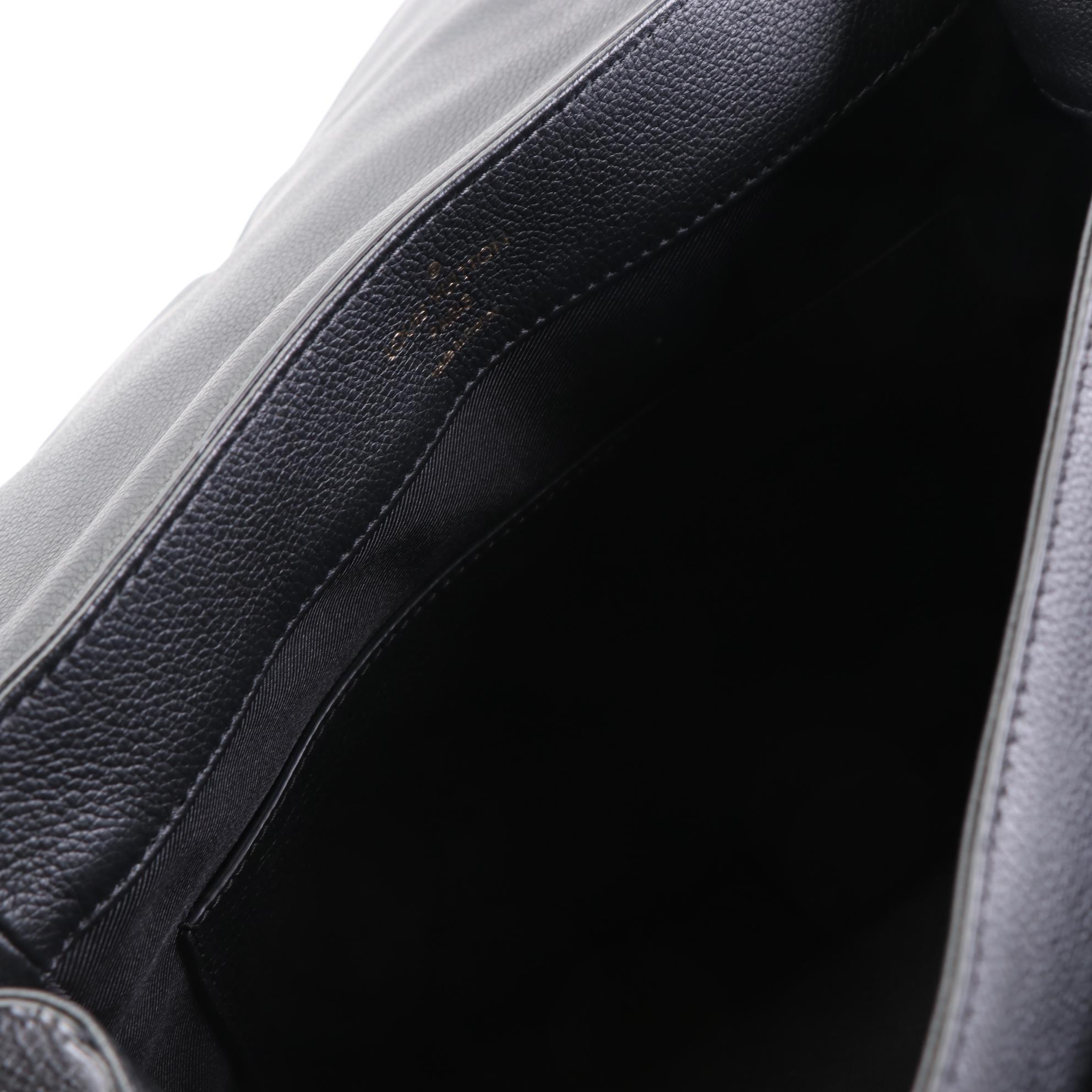 Louis Vuitton Lockme PM Shoulder Bag in Grained Leather