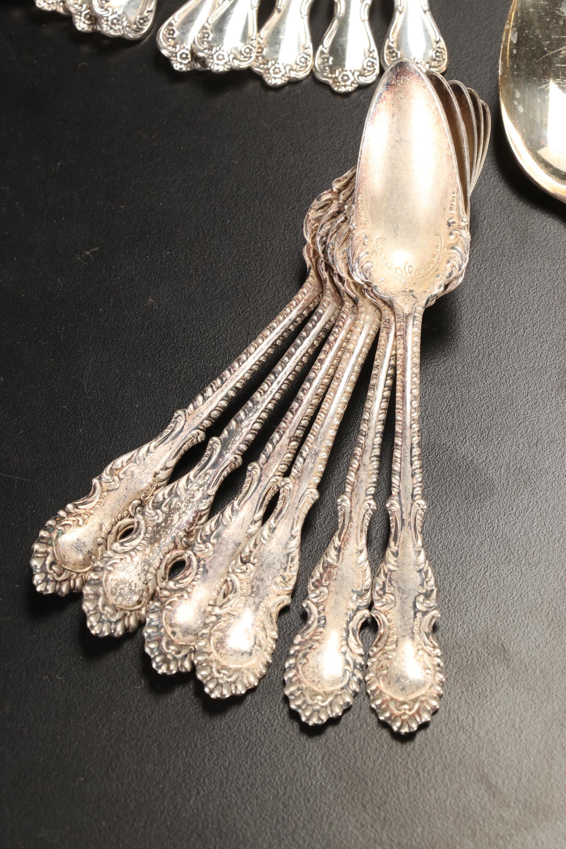 International Silver "Daybreak-Elegant Lady" Silver Plated Flatware, 1952