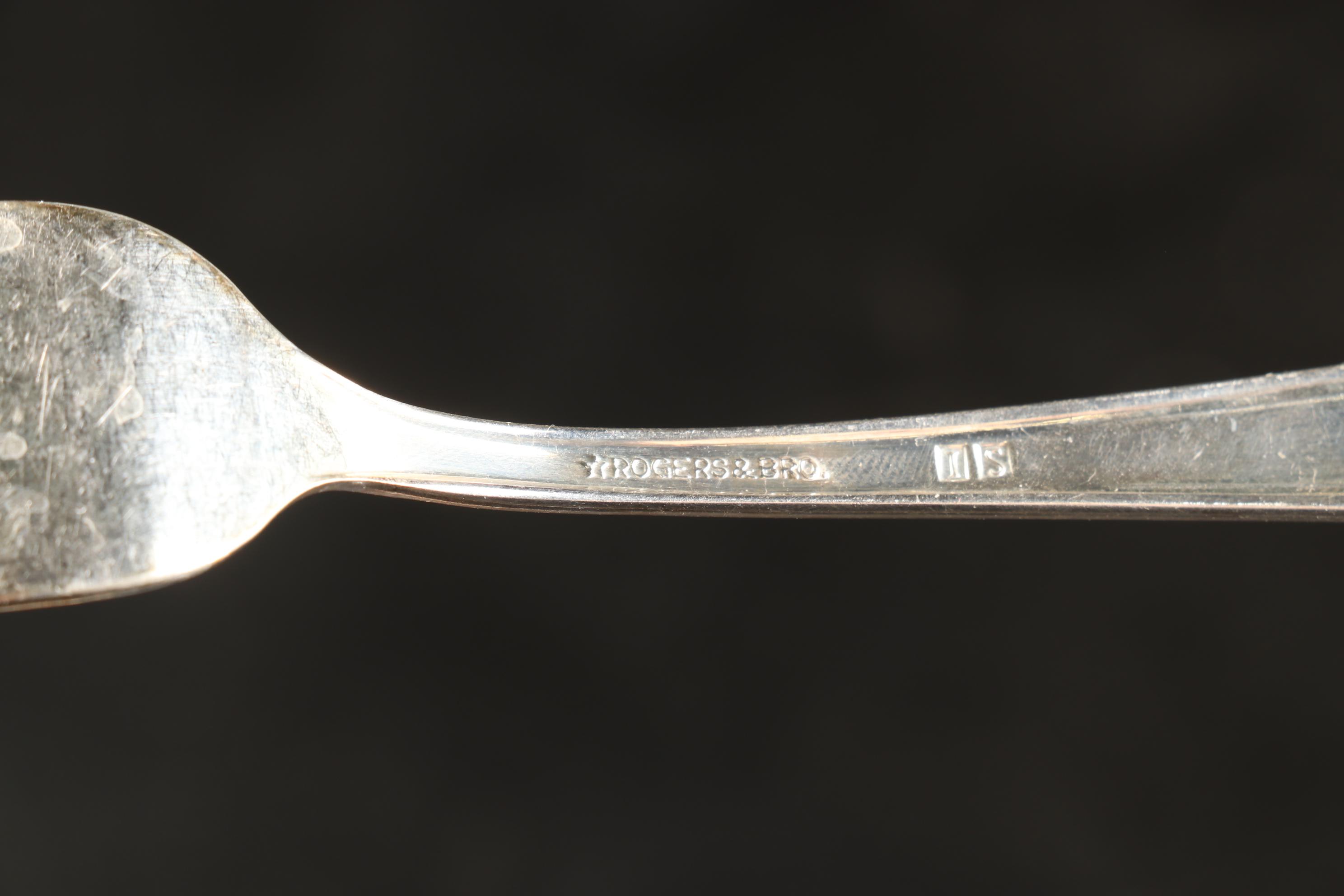 International Silver "Daybreak-Elegant Lady" Silver Plated Flatware, 1952