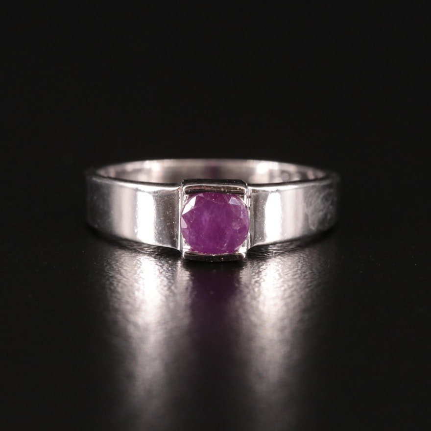 Sterling Ruby Tapered Ring