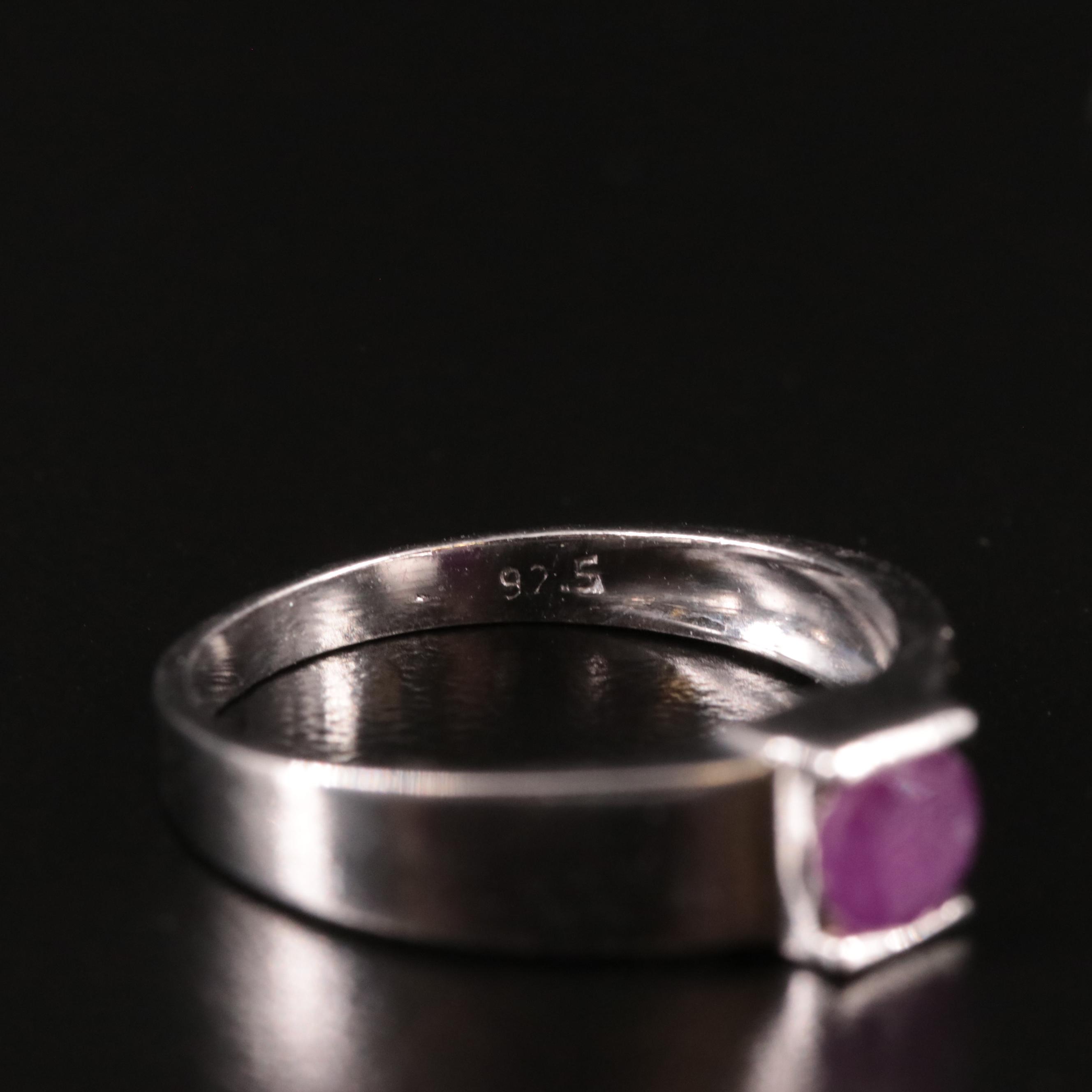 Sterling Ruby Tapered Ring