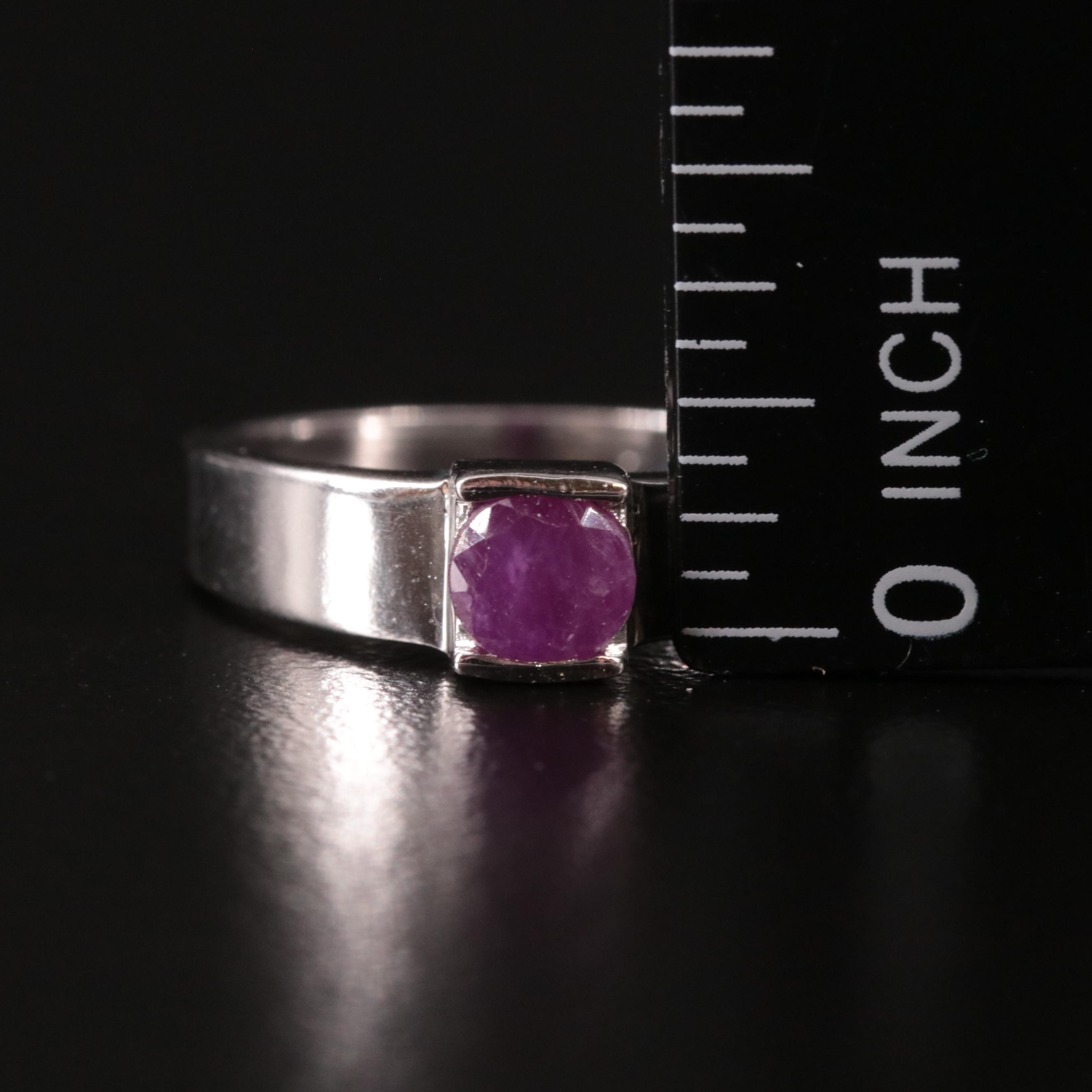 Sterling Ruby Tapered Ring