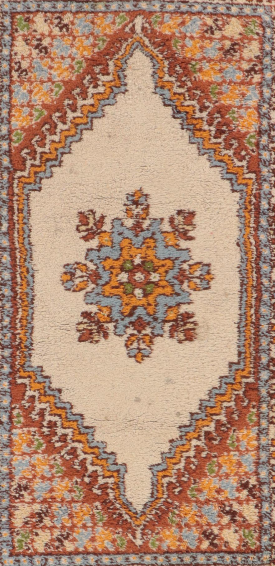 2'8 x 5'4 Hand-Knotted Moroccan Accent Rug