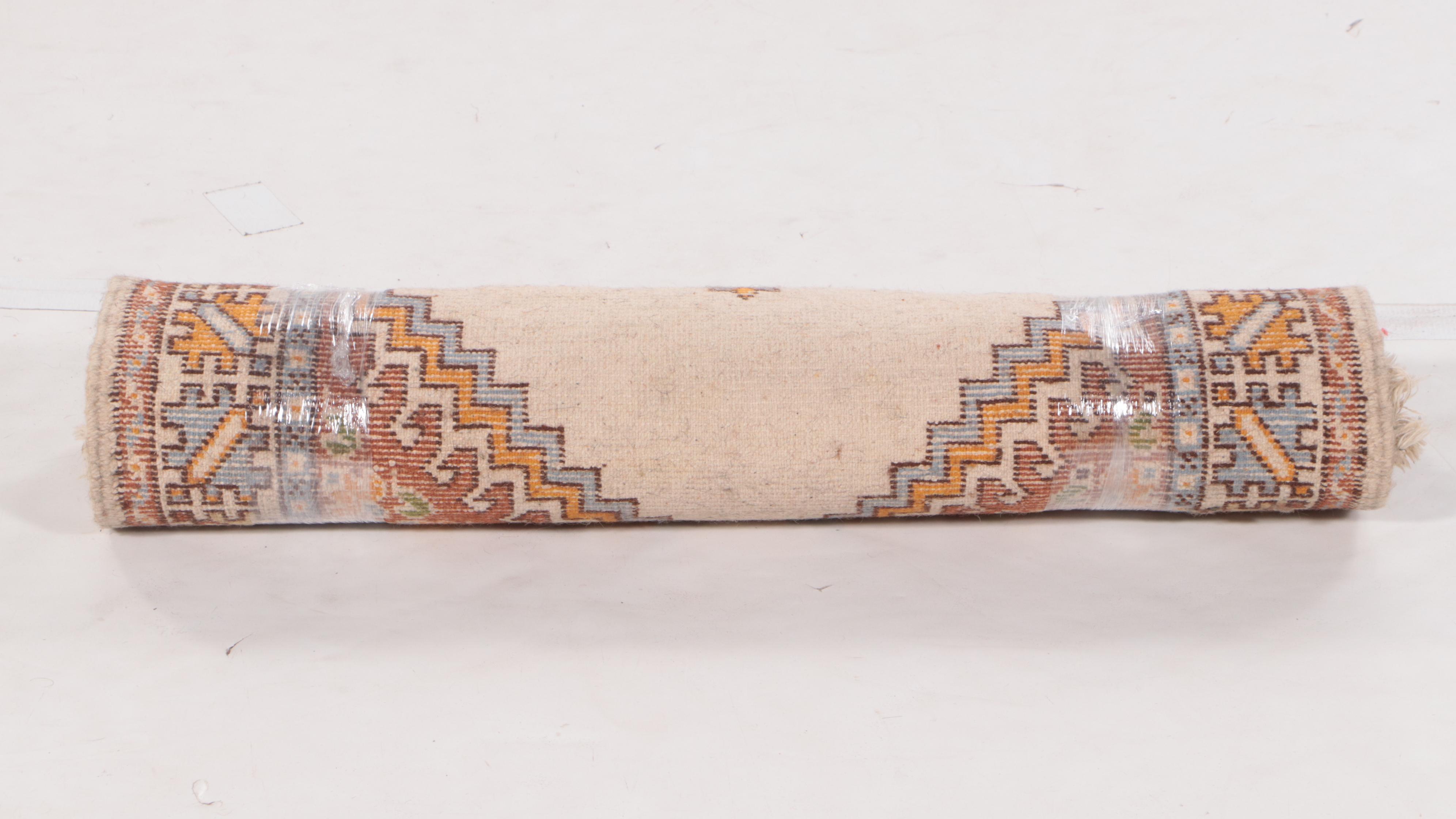 2'8 x 5'4 Hand-Knotted Moroccan Accent Rug