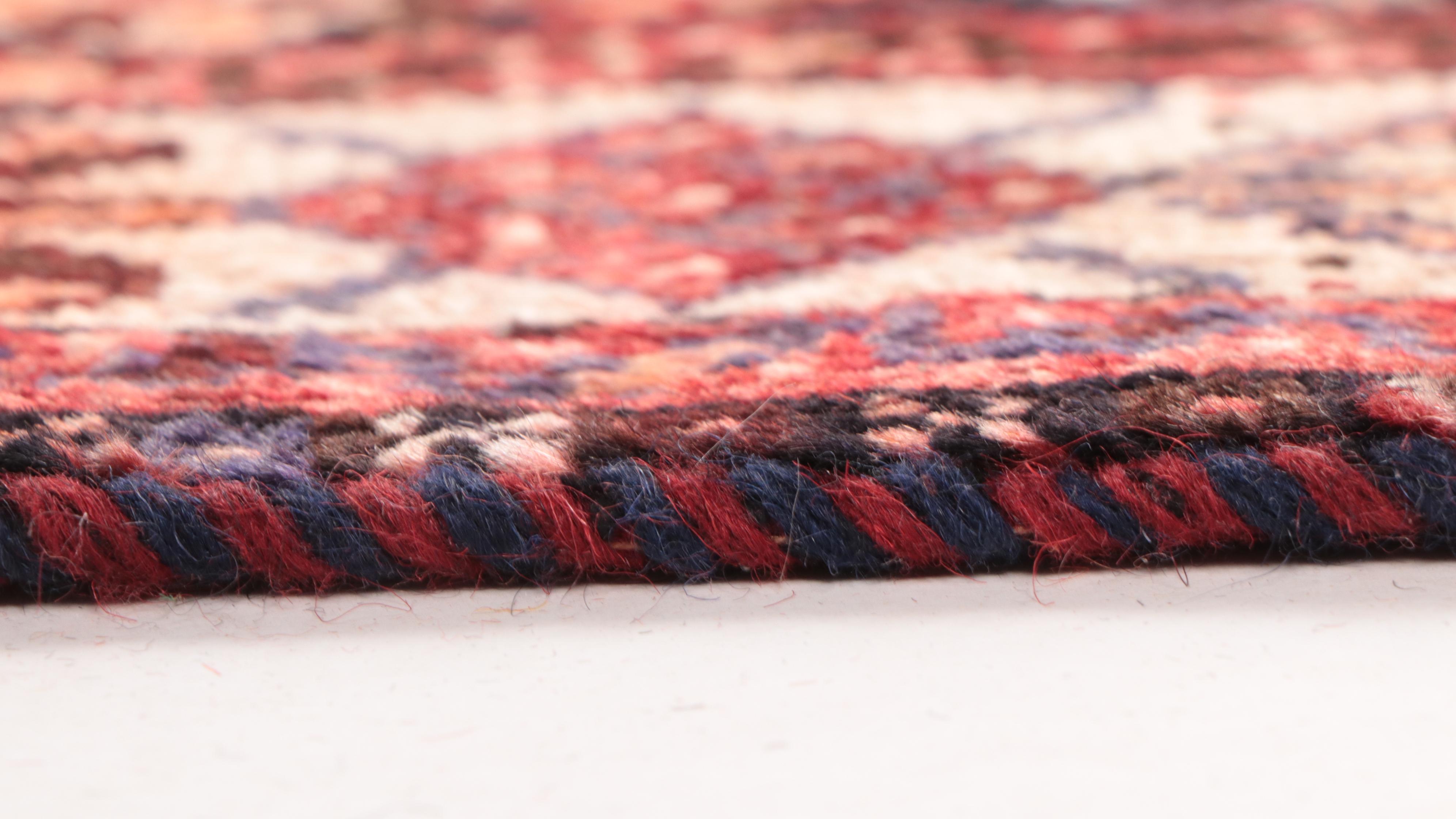 5'7 x 8'3 Hand-Knotted Persian Qashqai Area Rug