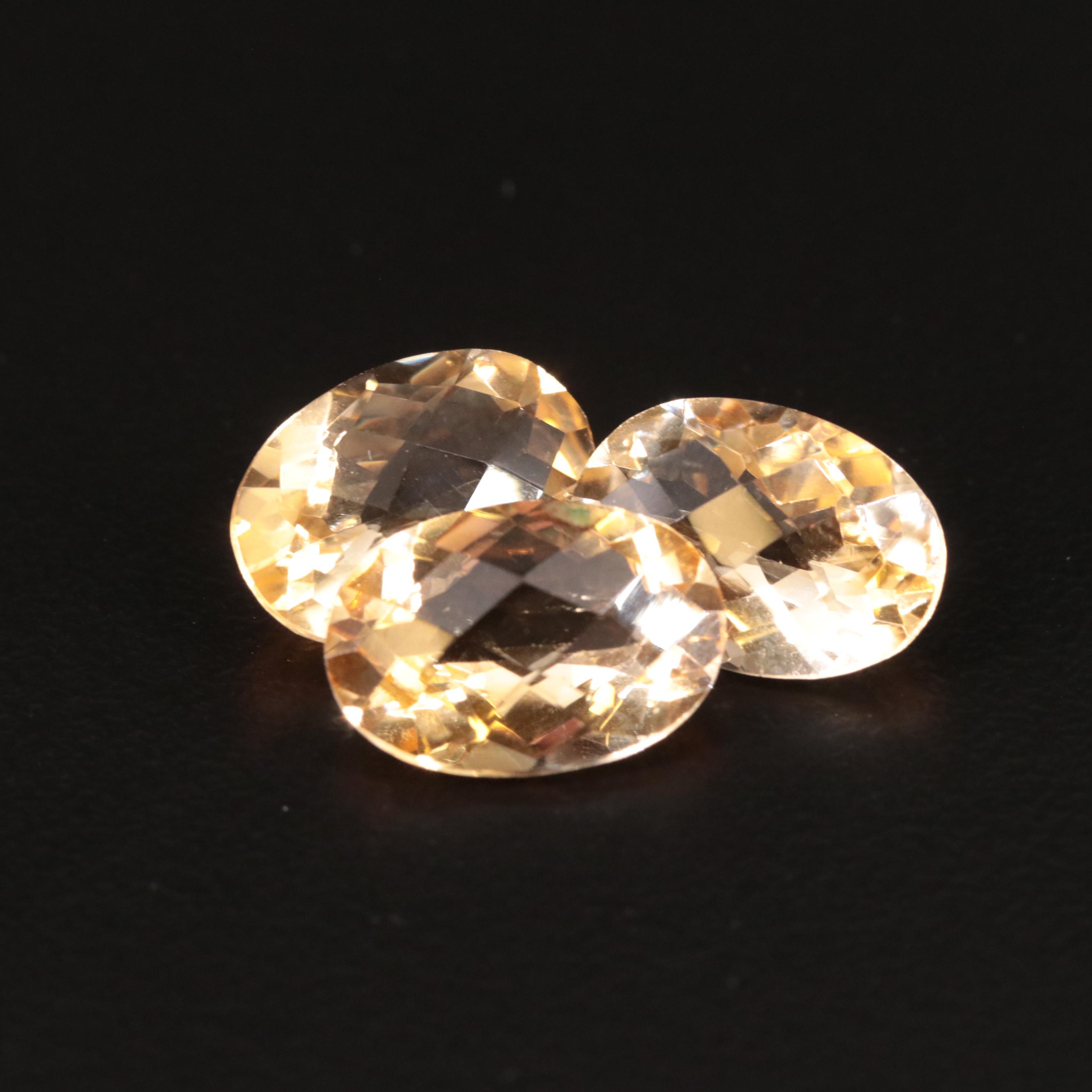 Loose 11.76 CTW Citrine