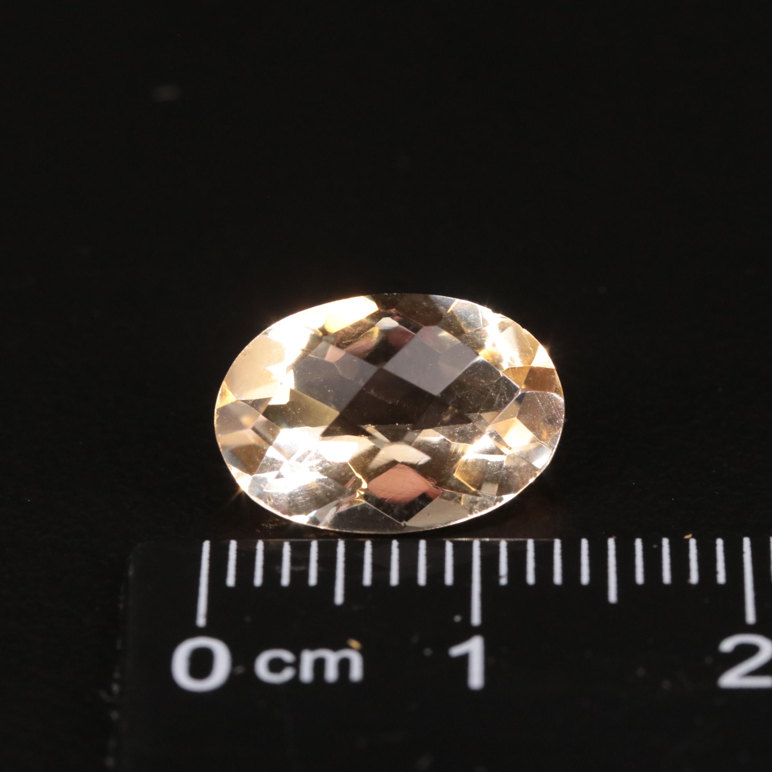 Loose 11.76 CTW Citrine
