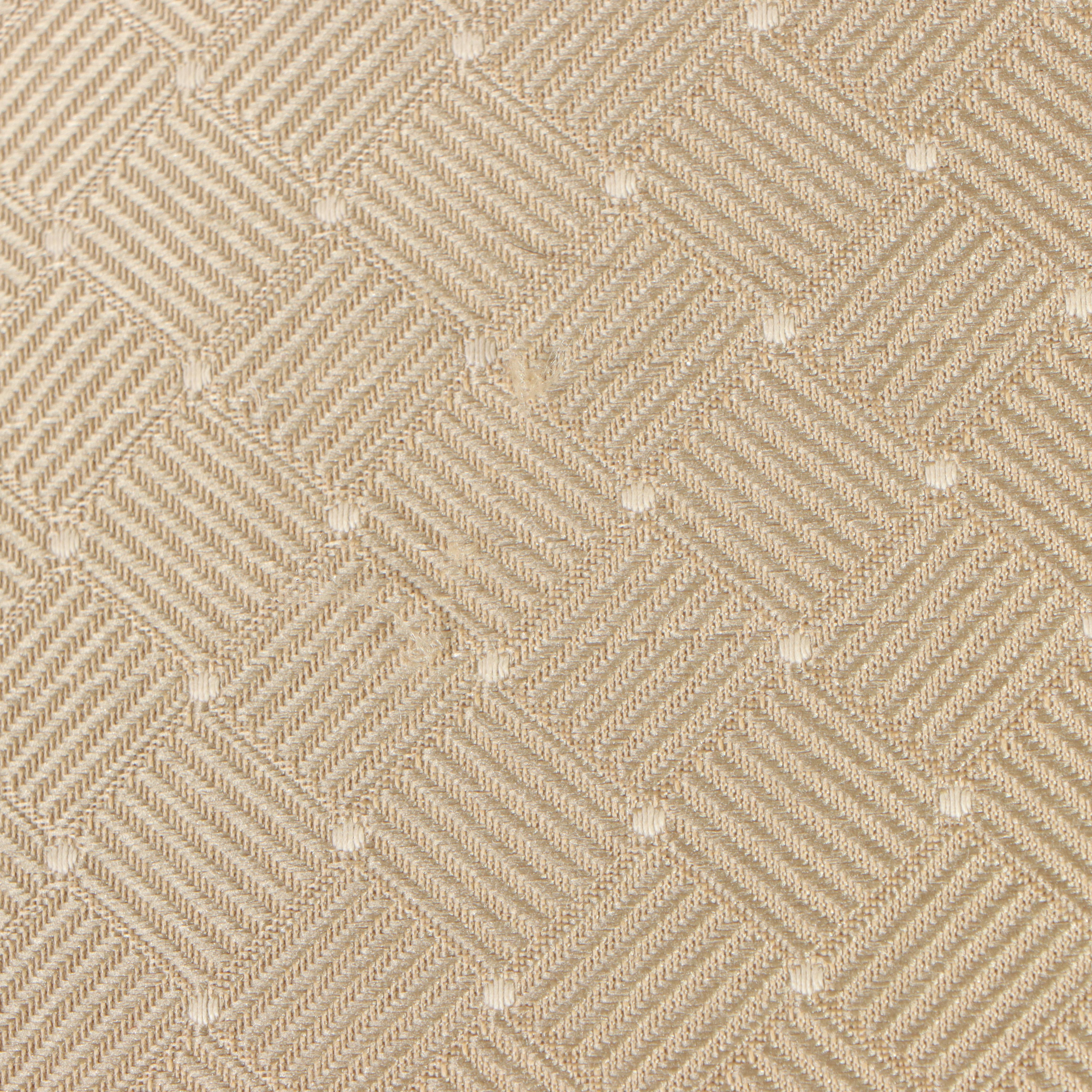 Pair of French Provincial Style Cream-Painted and Custom-Upholstered Side Chairs