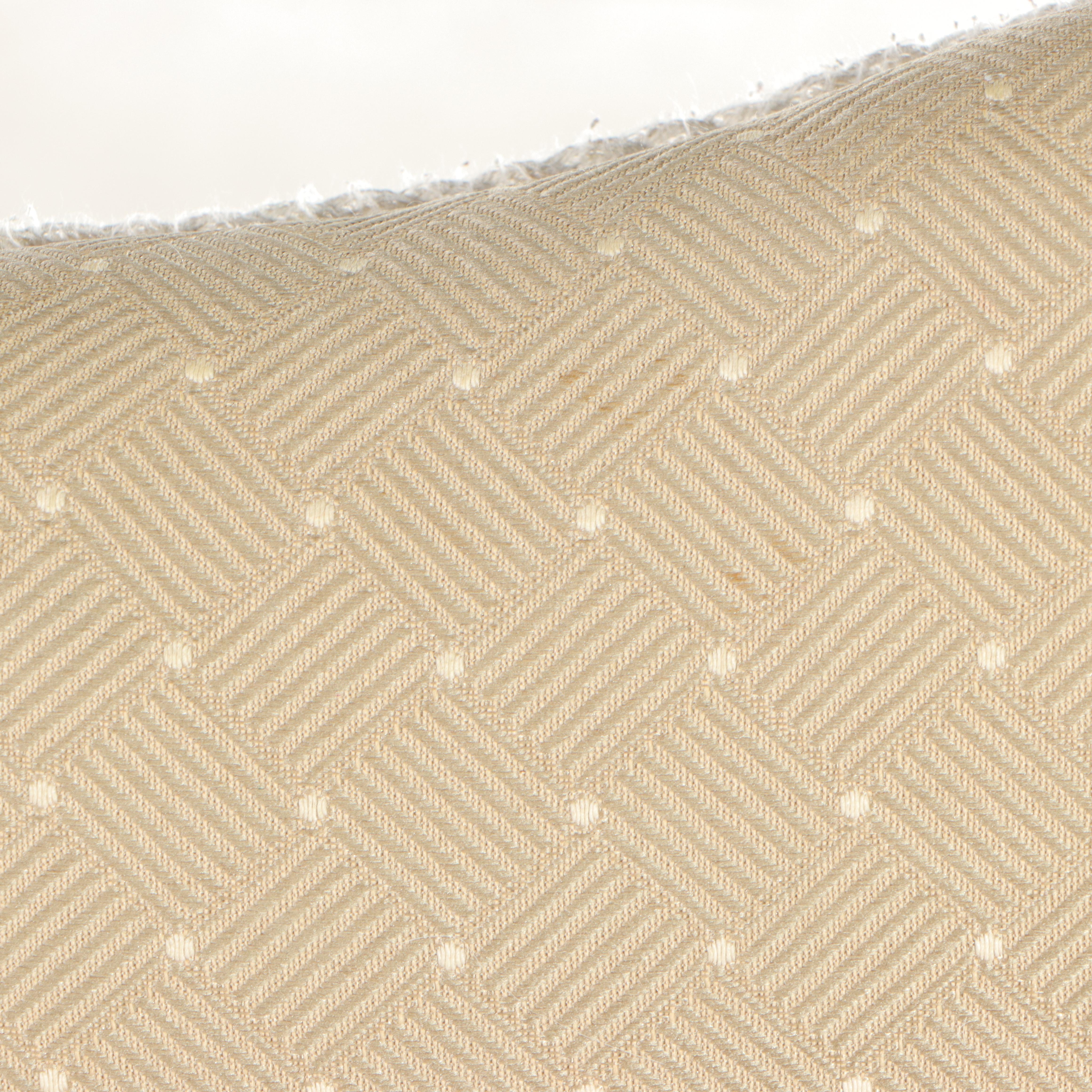 Pair of French Provincial Style Cream-Painted and Custom-Upholstered Side Chairs