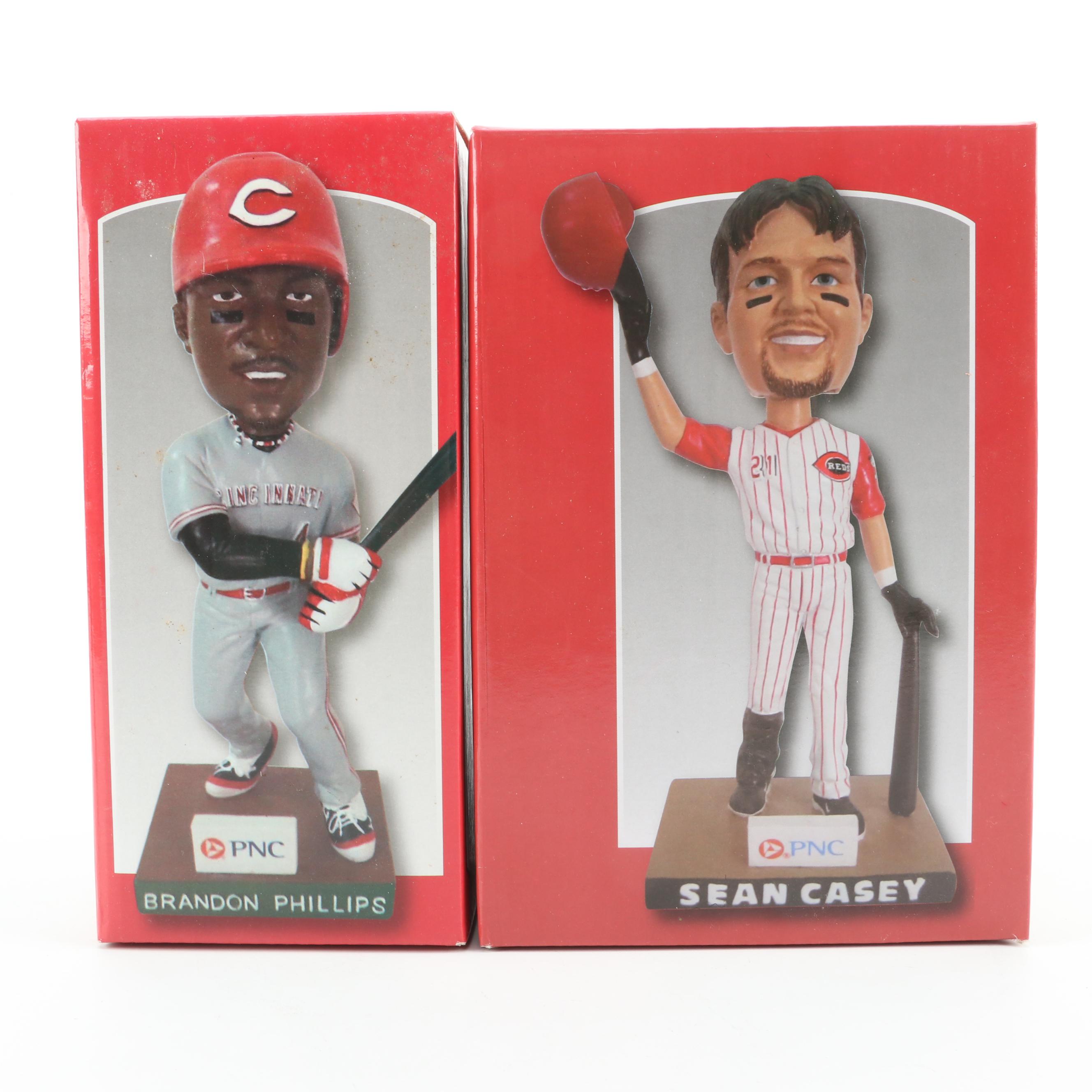 Cincinnati Reds Joey Votto, Ken Griffey Jr., Sean Casey and More Bobbleheads