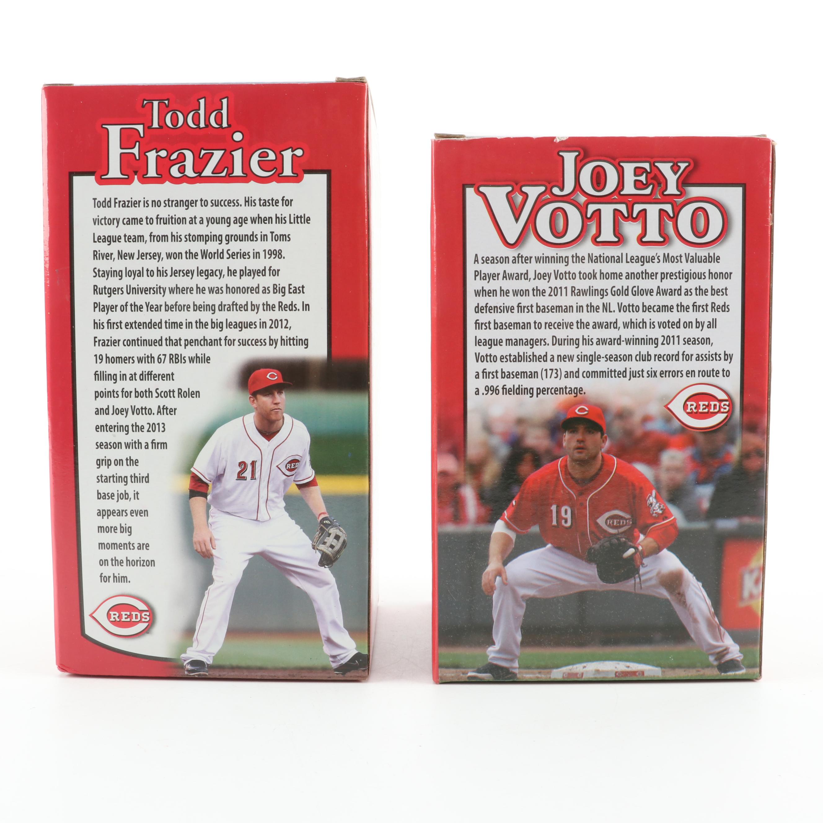 Cincinnati Reds Joey Votto, Ken Griffey Jr., Sean Casey and More Bobbleheads