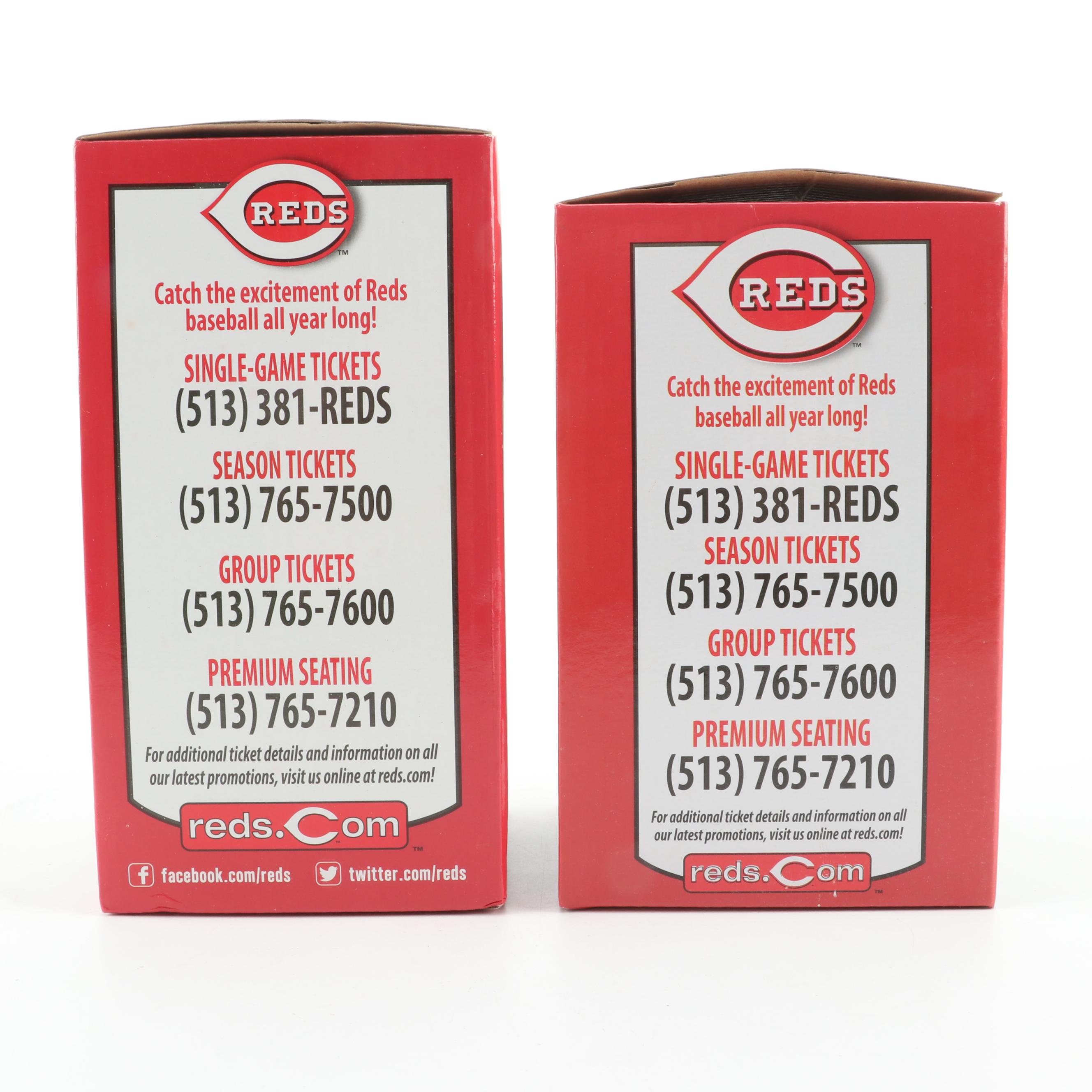 Cincinnati Reds Joey Votto, Ken Griffey Jr., Sean Casey and More Bobbleheads