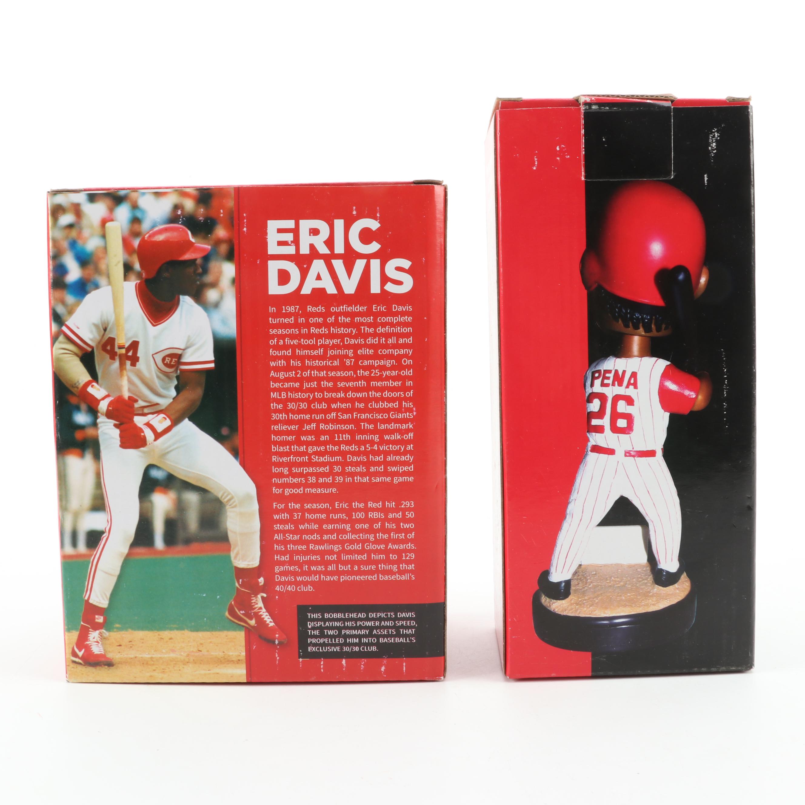 Cincinnati Reds Joey Votto, Ken Griffey Jr., Sean Casey and More Bobbleheads