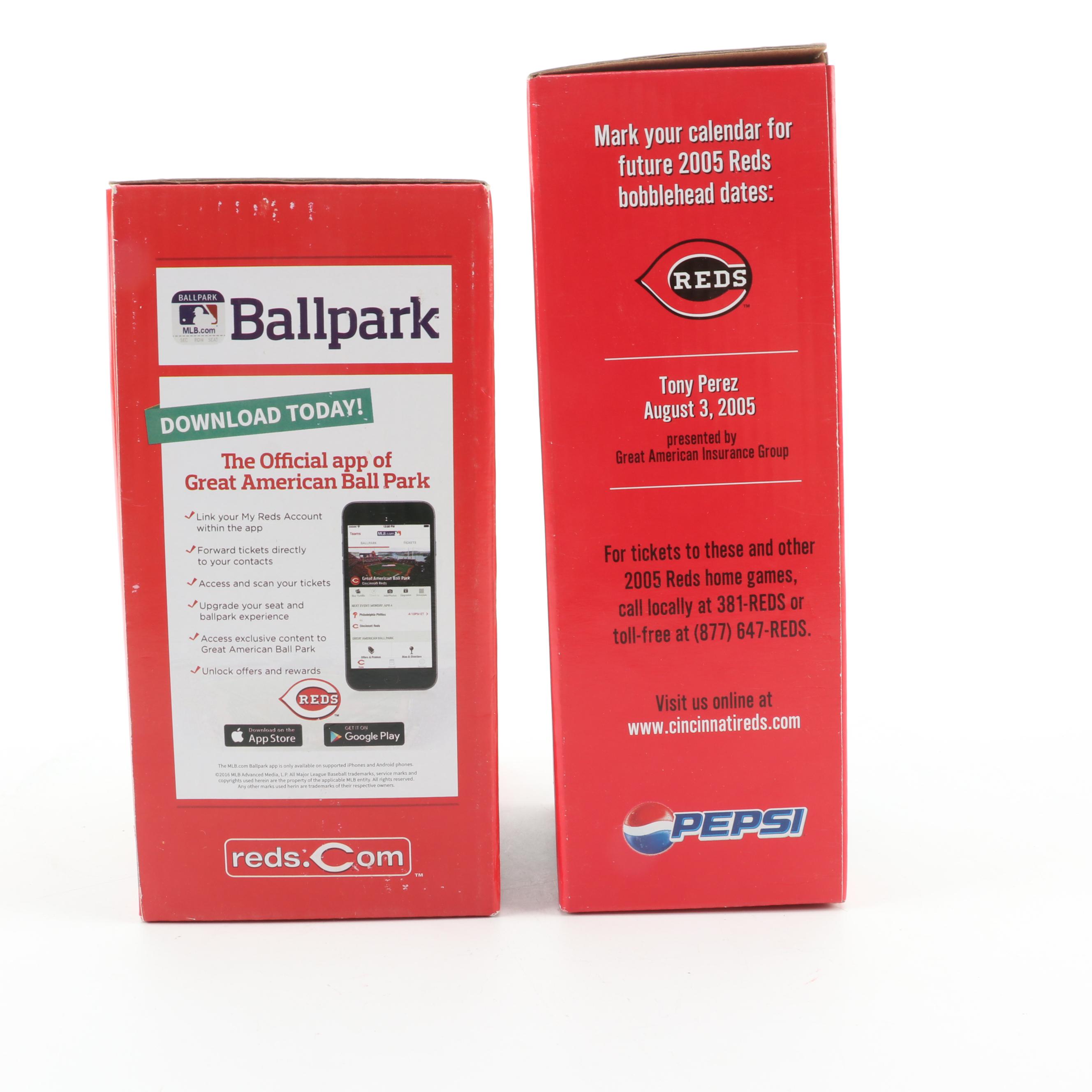 Cincinnati Reds Joey Votto, Ken Griffey Jr., Sean Casey and More Bobbleheads