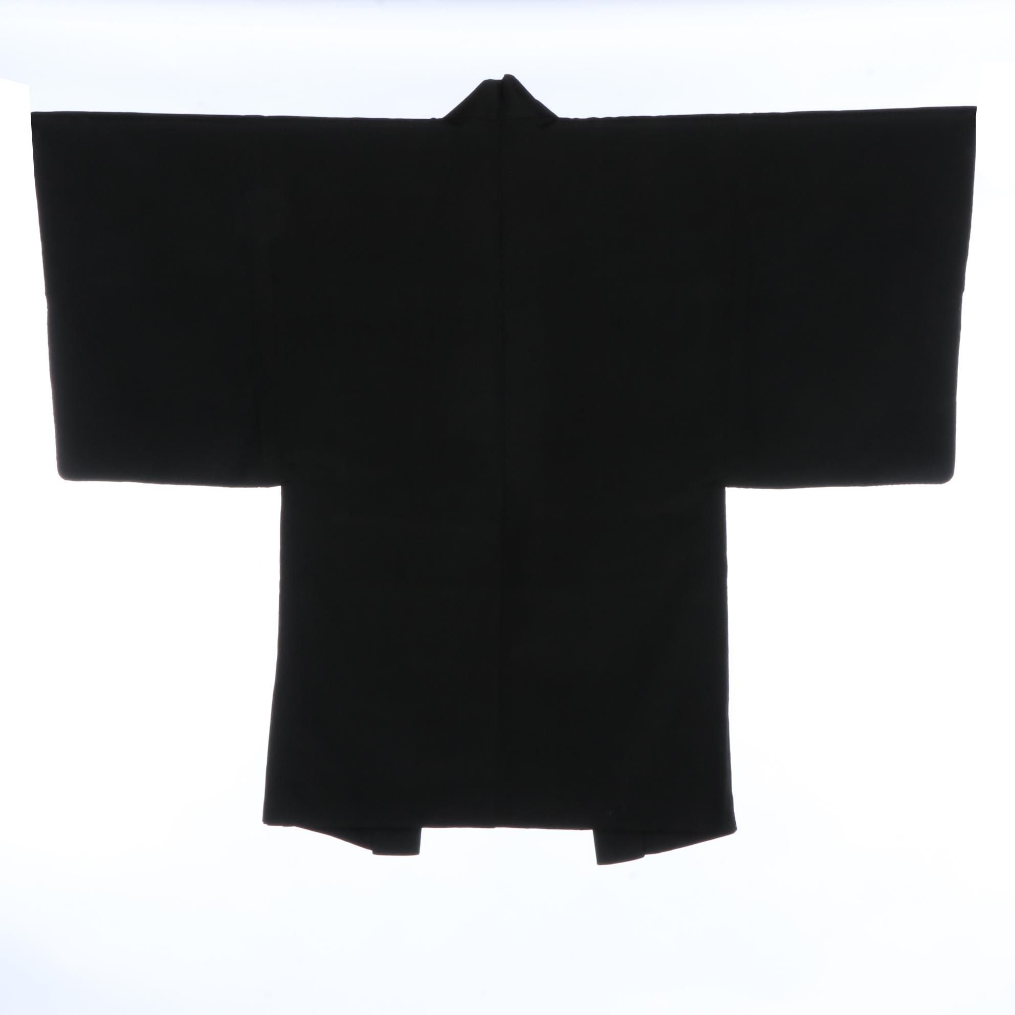 Men's Crepe Haori with Hanabishi Pattern Lining