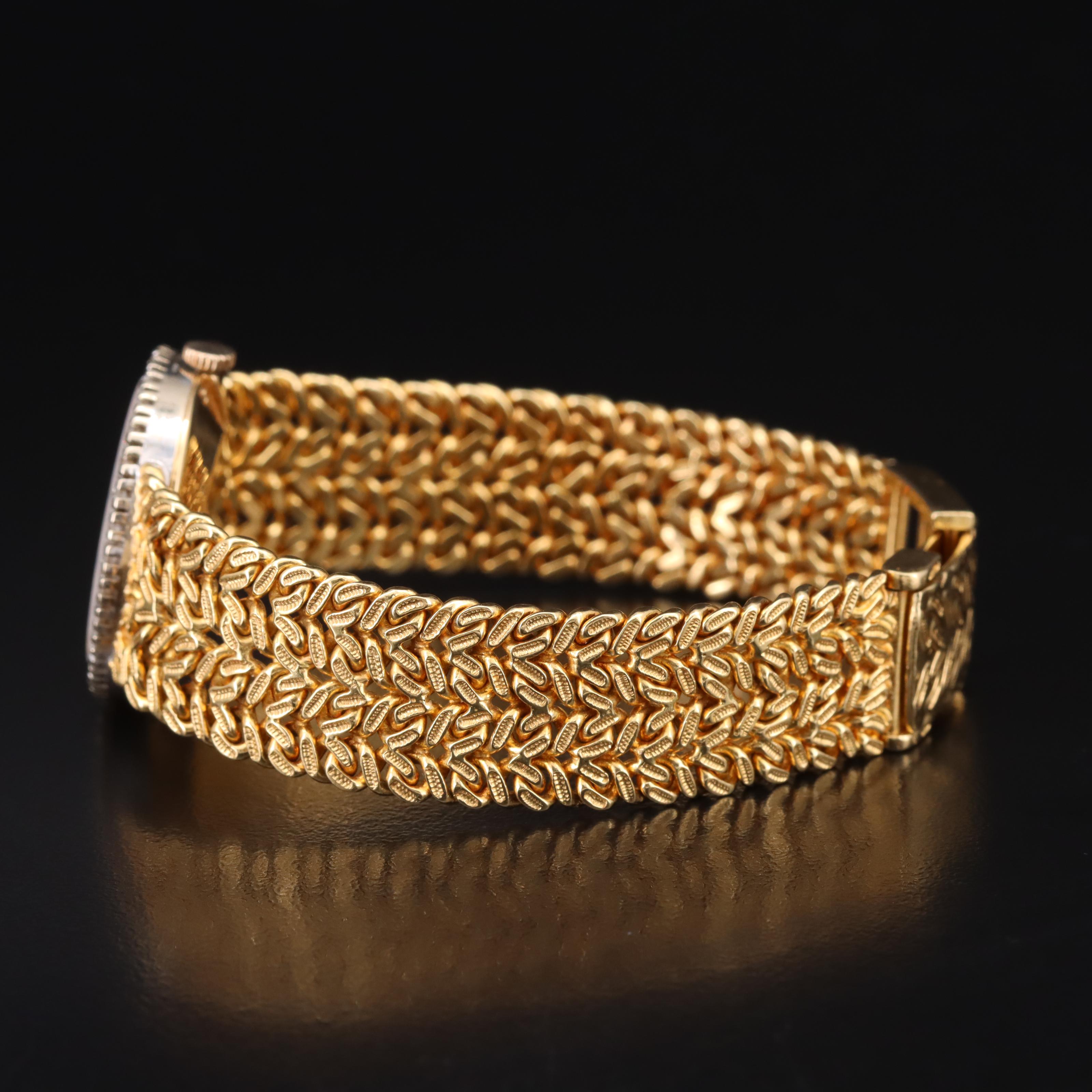 18K Baume & Mercier Diamond Watch