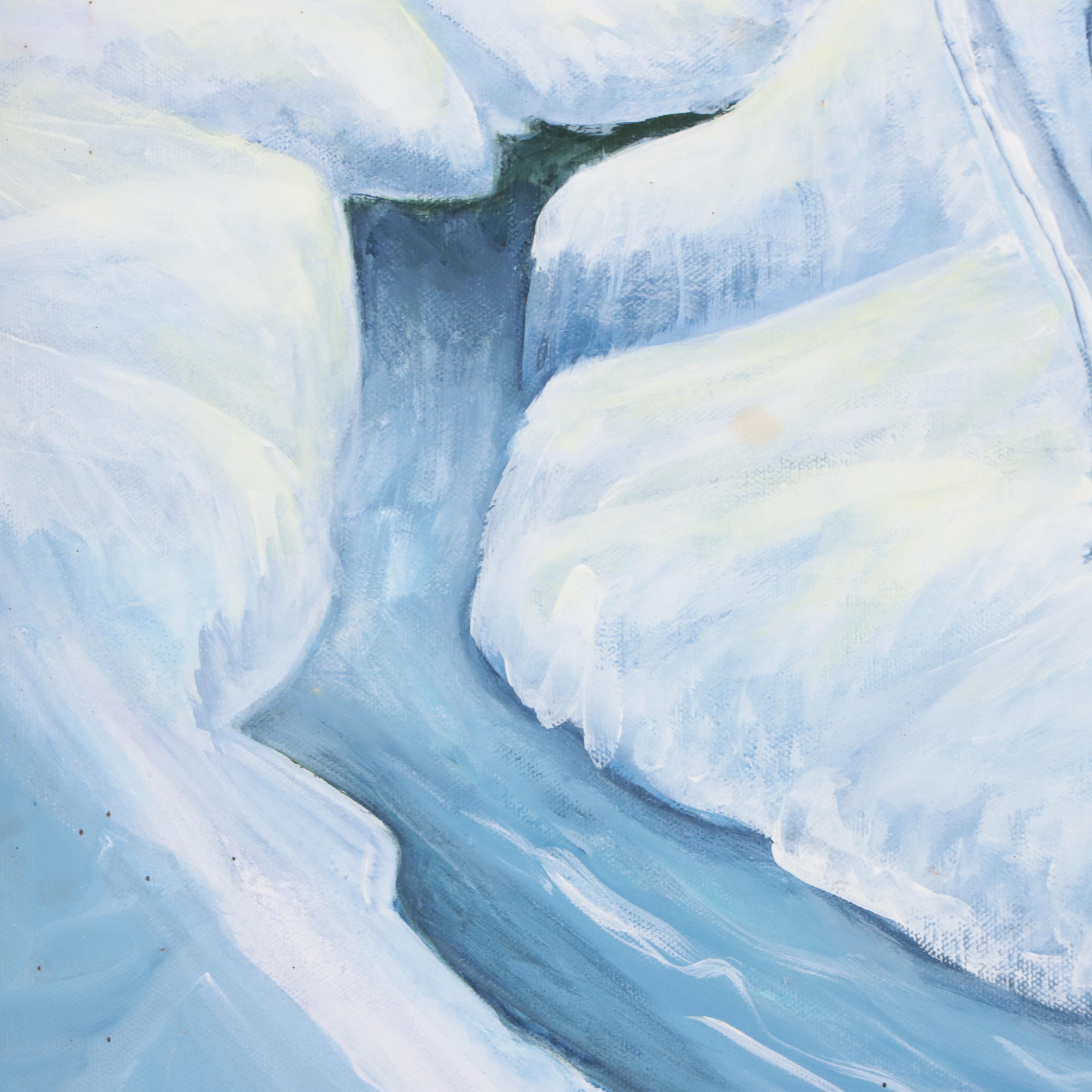 Winter Landscape Oil Painting