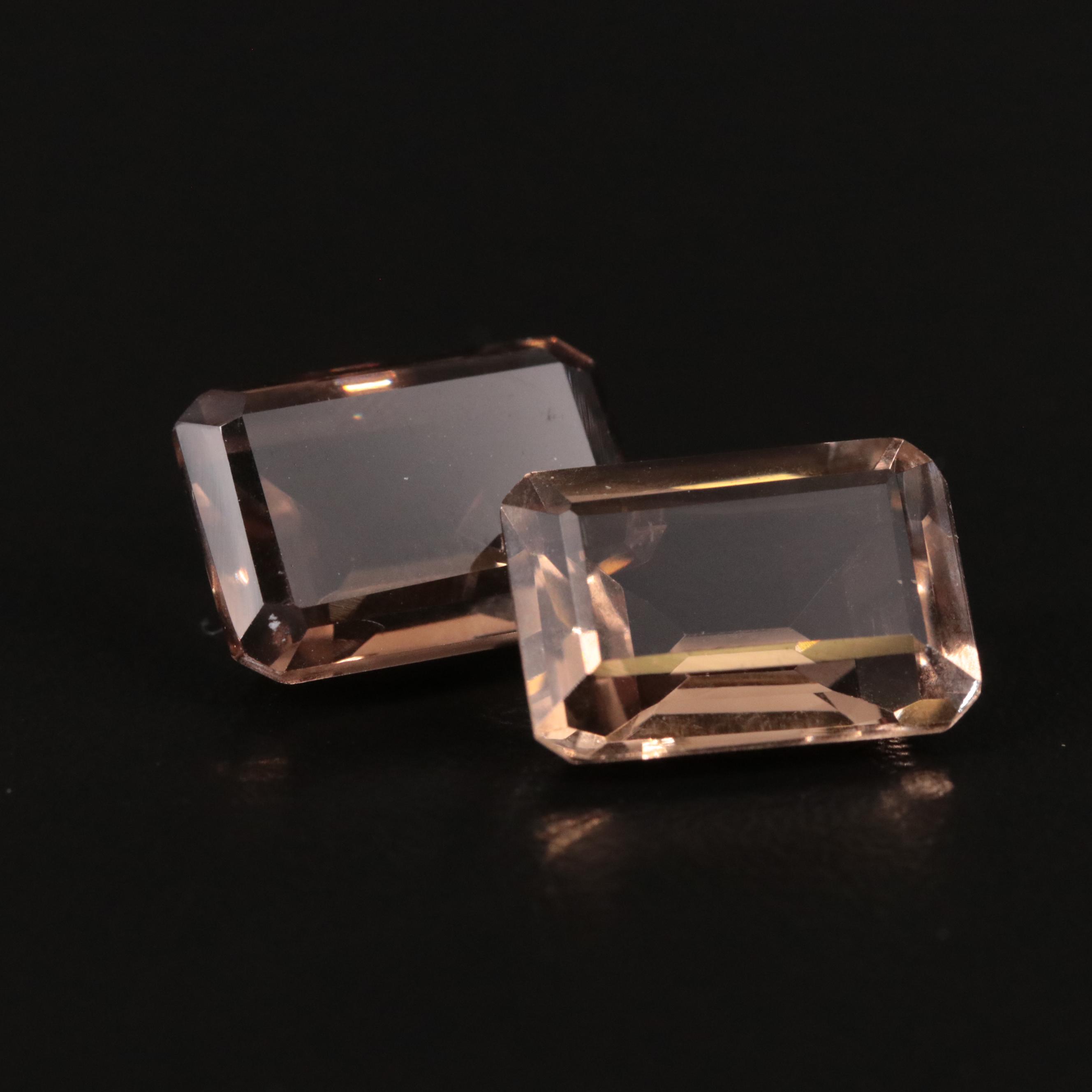 Loose 13.50 CTW Smoky Quartz