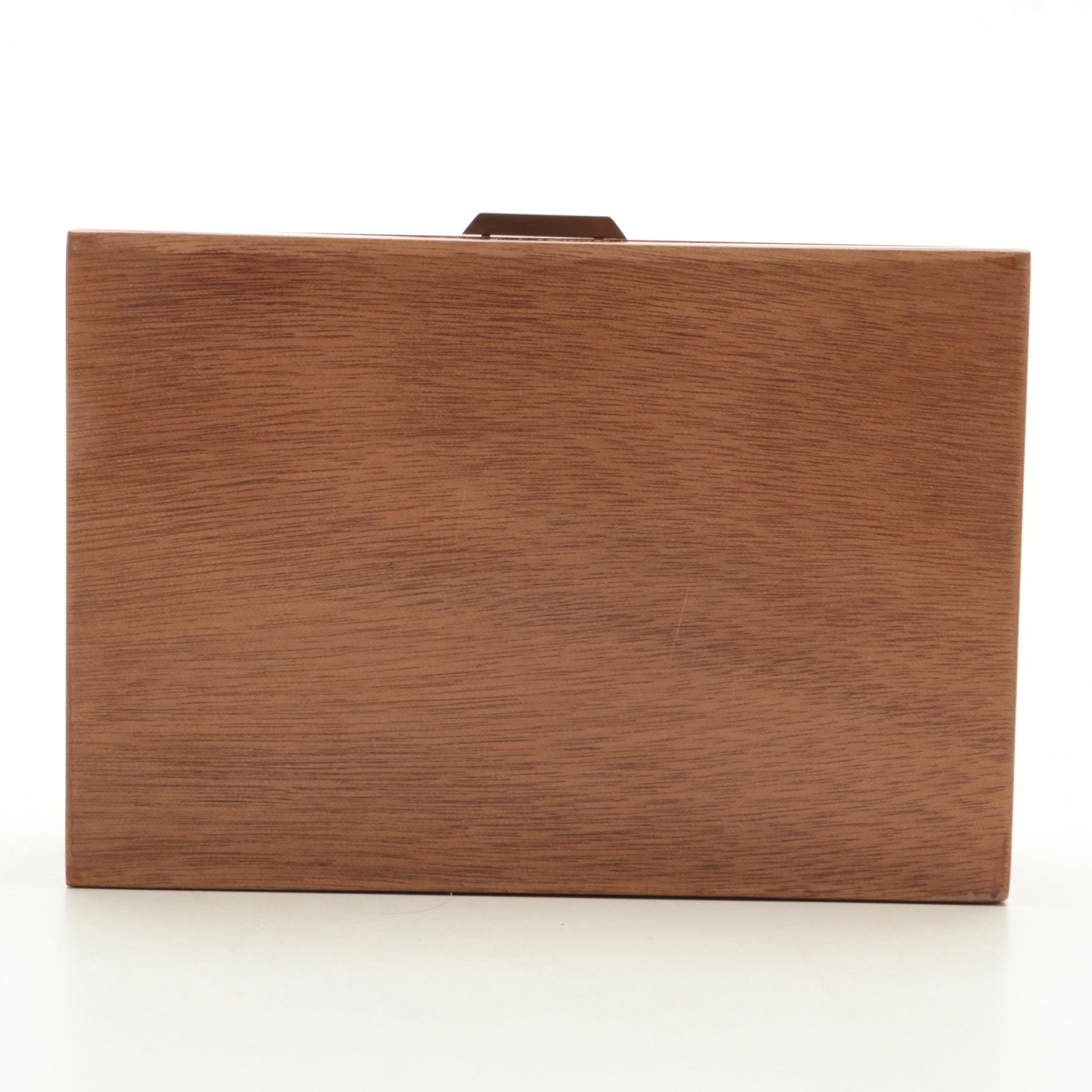 Schmid-Linder Marquetry Inlaid Box with Budapest Puzzle Box