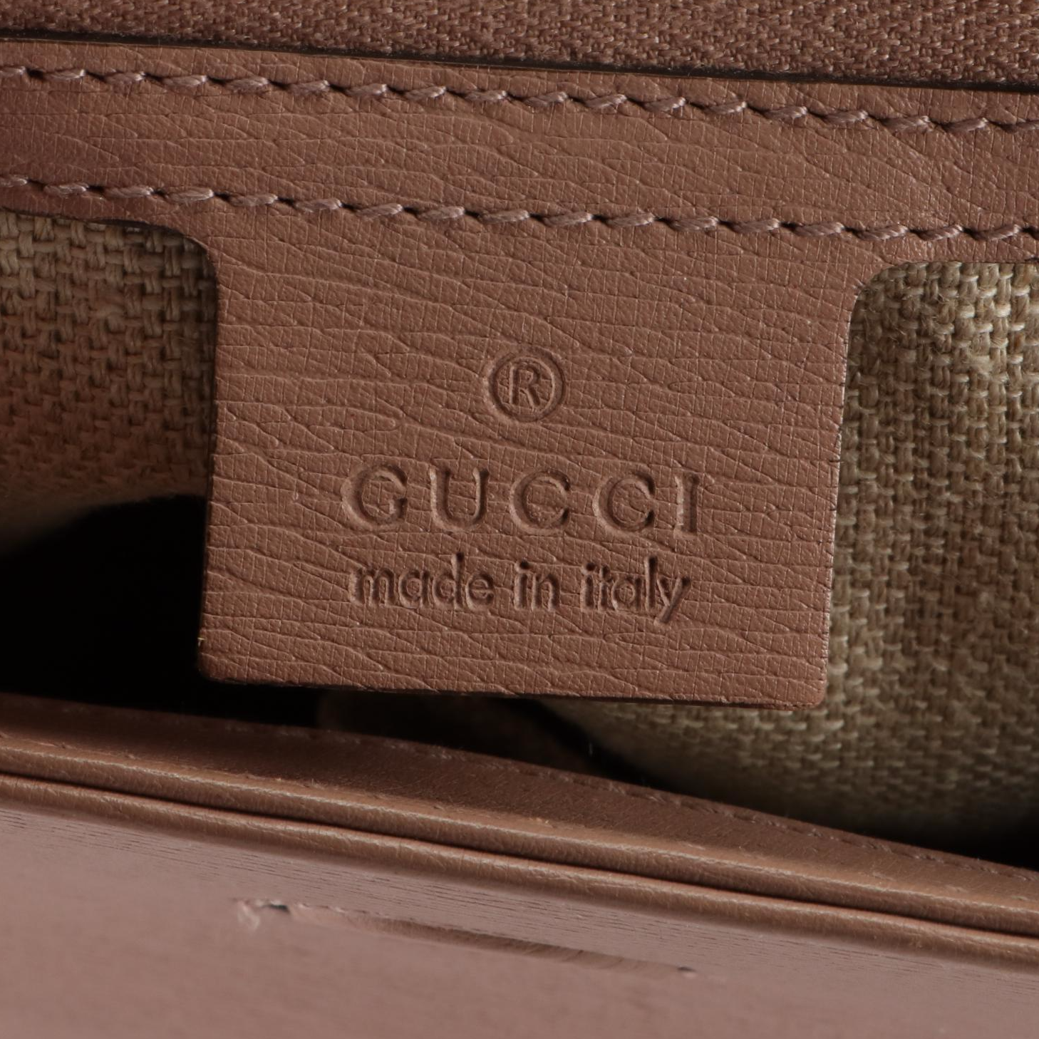 Gucci Bamboo Bullet Handbag in Leather