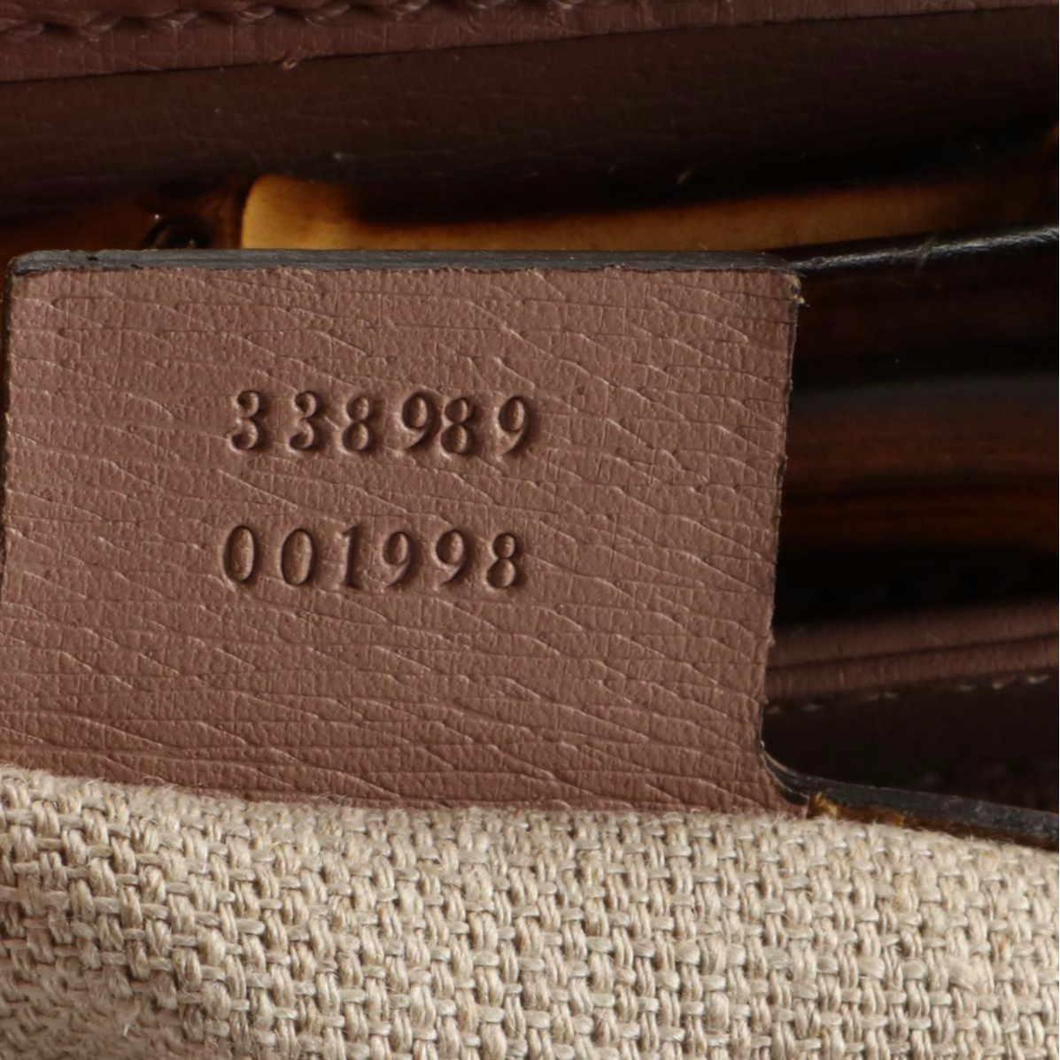 Gucci Bamboo Bullet Handbag in Leather