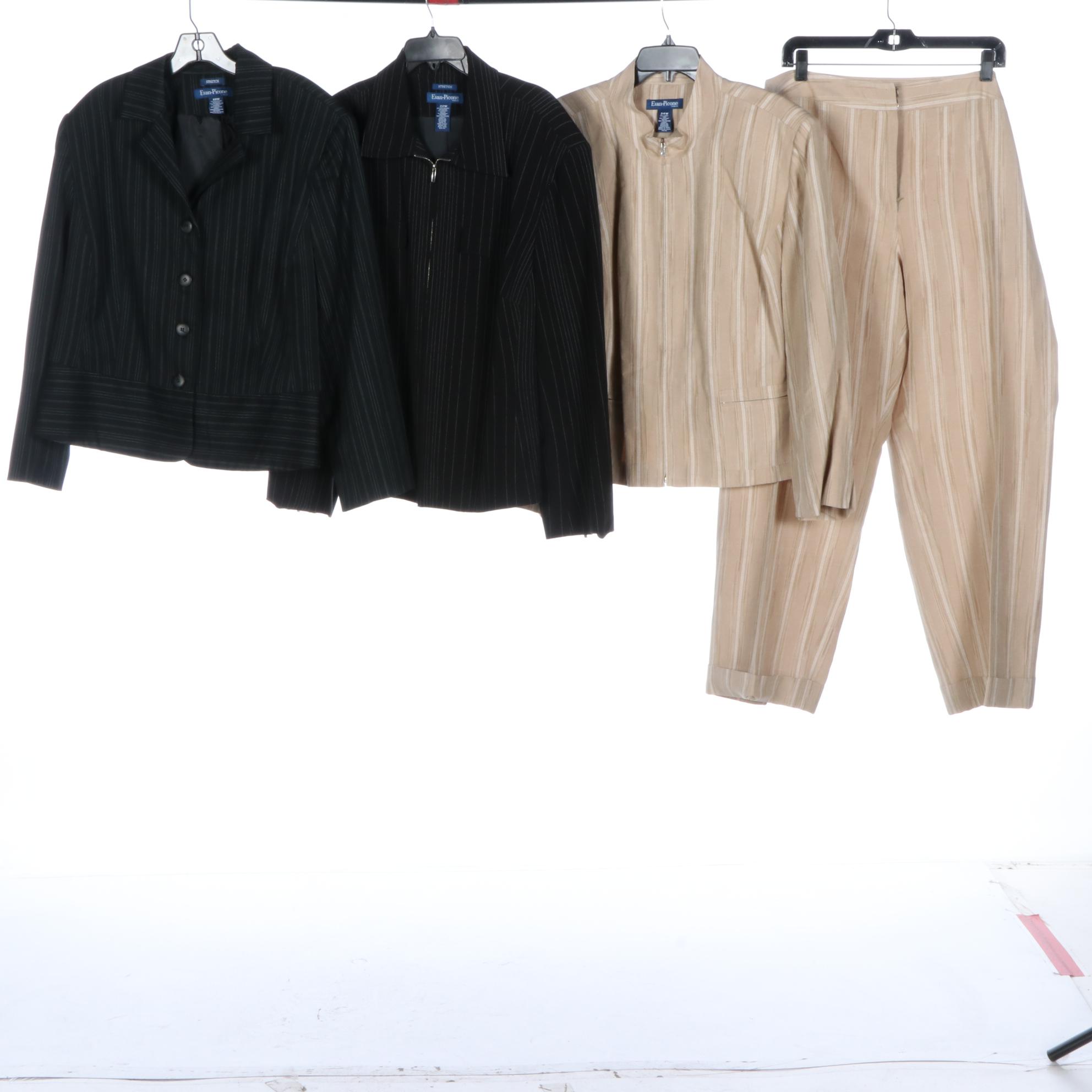 Lauren Ralph Lauren, Tahari, and Evan-Picone Suiting Jackets and Pantsuit