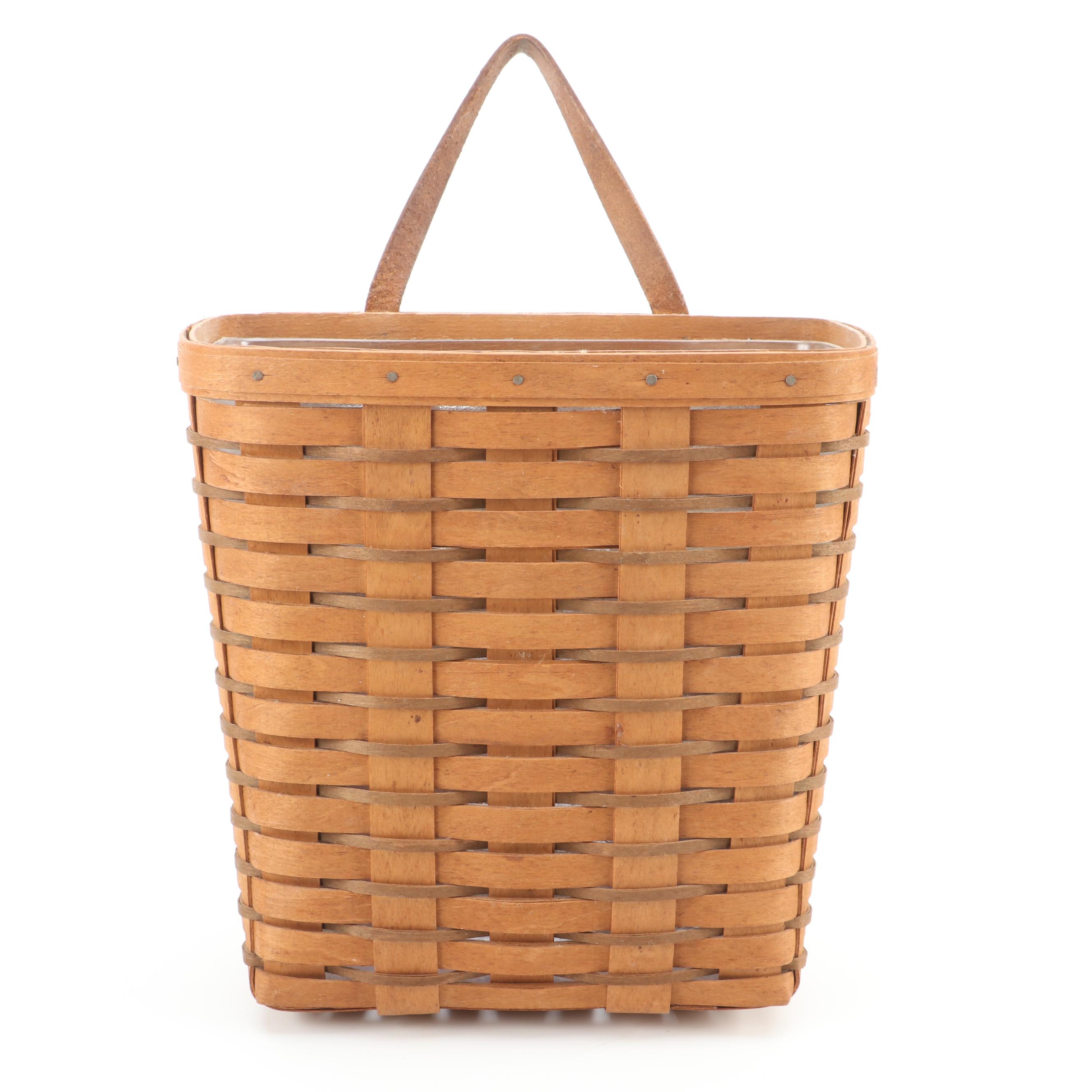 Longaberger 1998 "Horizon of Hope" Basket with Other Longaberger Baskets