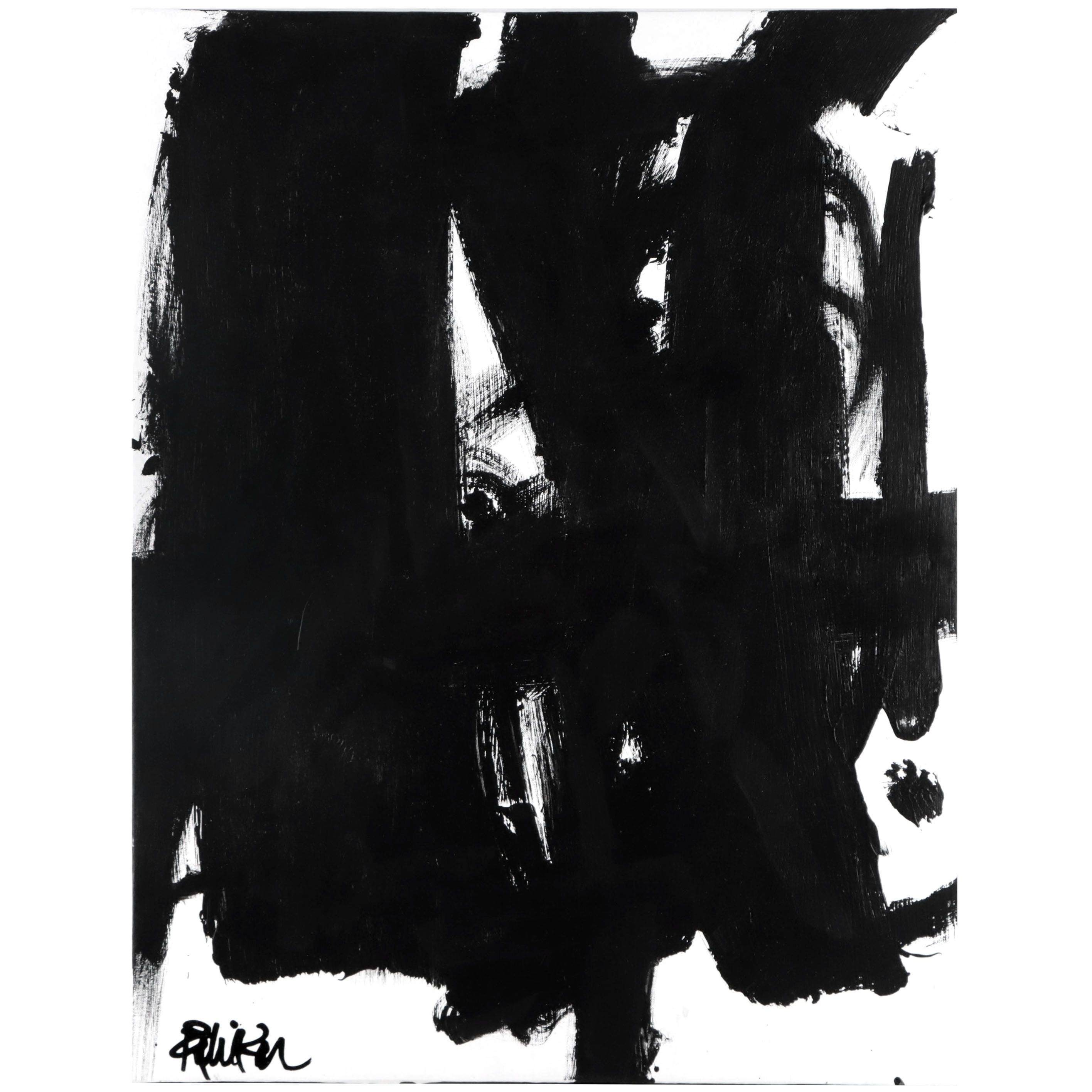 Robbie Kemper Abstract Acrylic Painting "Dynamic Balance," 21st Century