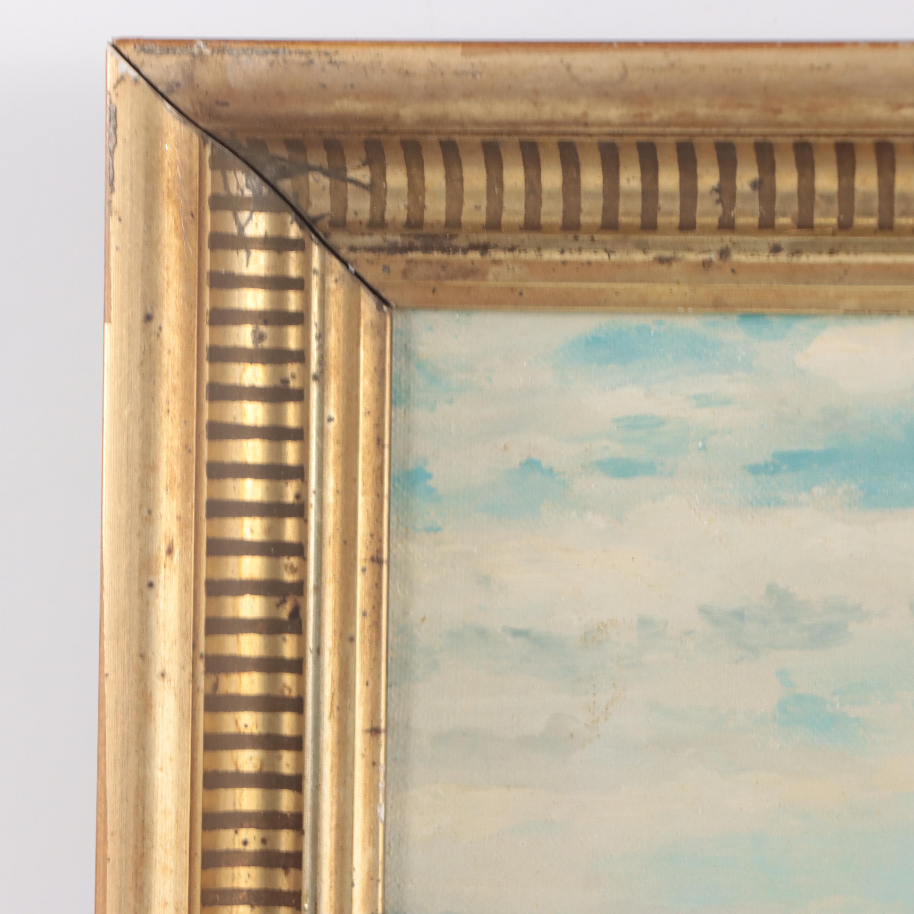 Herbert Foerster Coastal Landscape Oil Painting