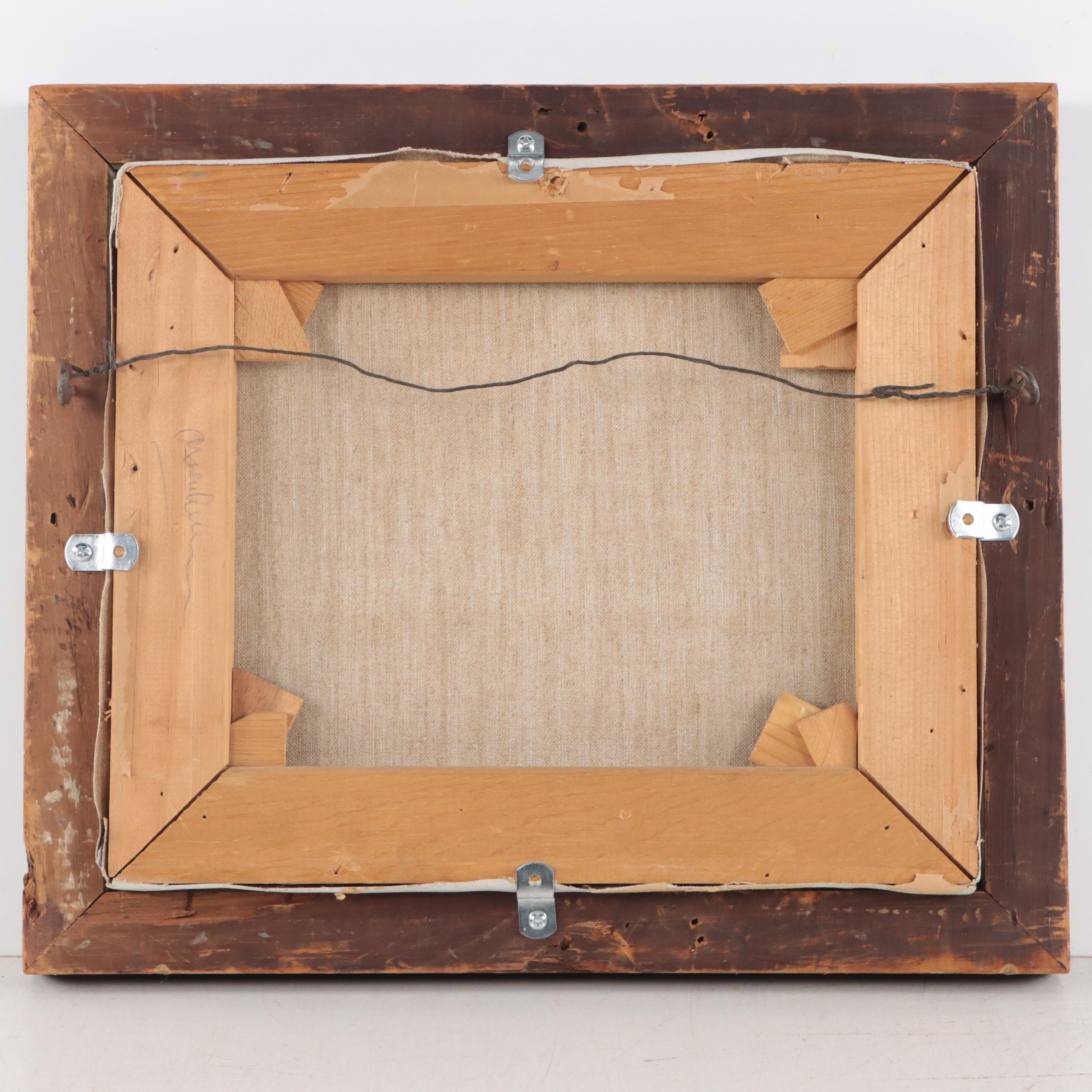 Herbert Foerster Coastal Landscape Oil Painting