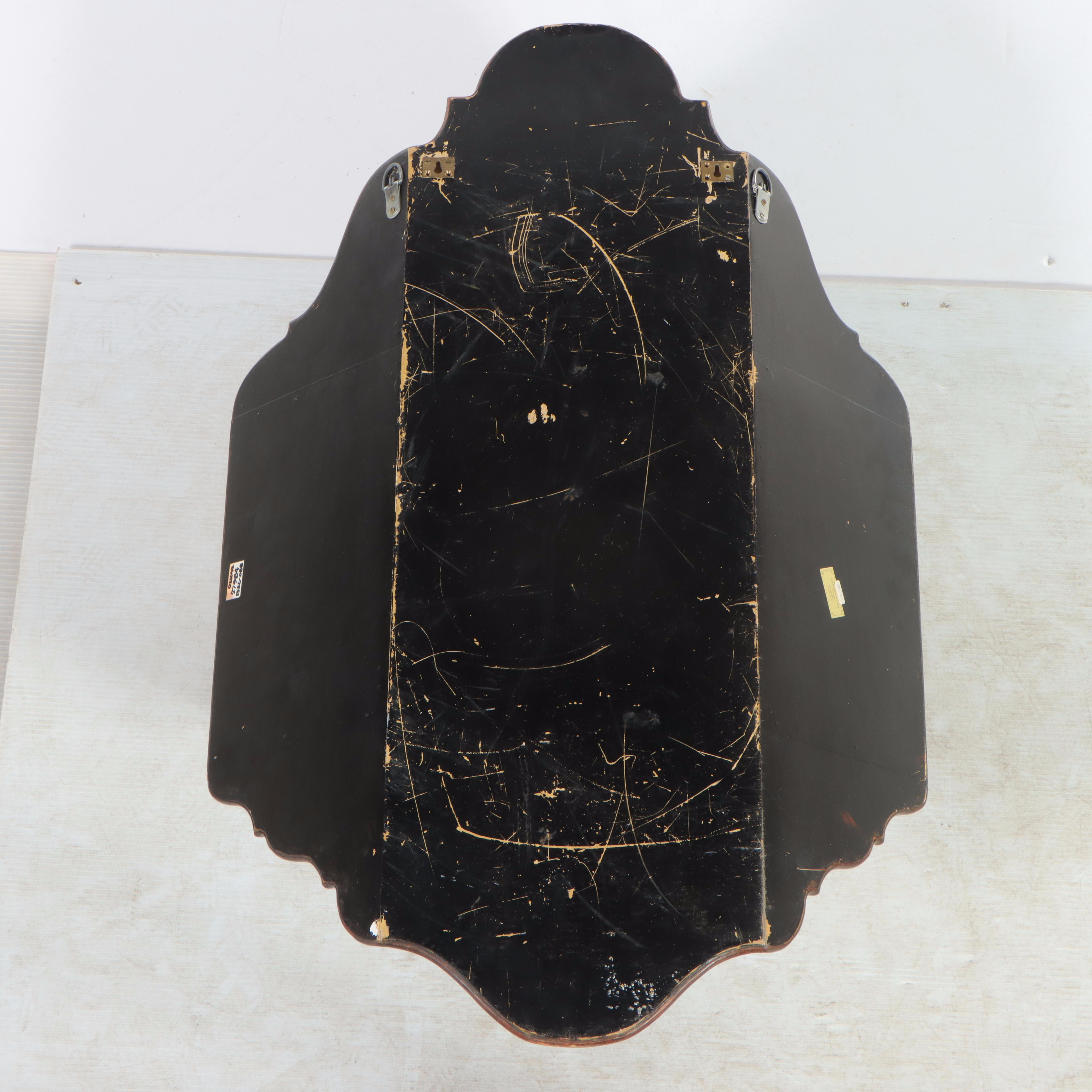 Maitland-Smith Leather-Wrapped Faux-Book Hanging Corner Cabinet