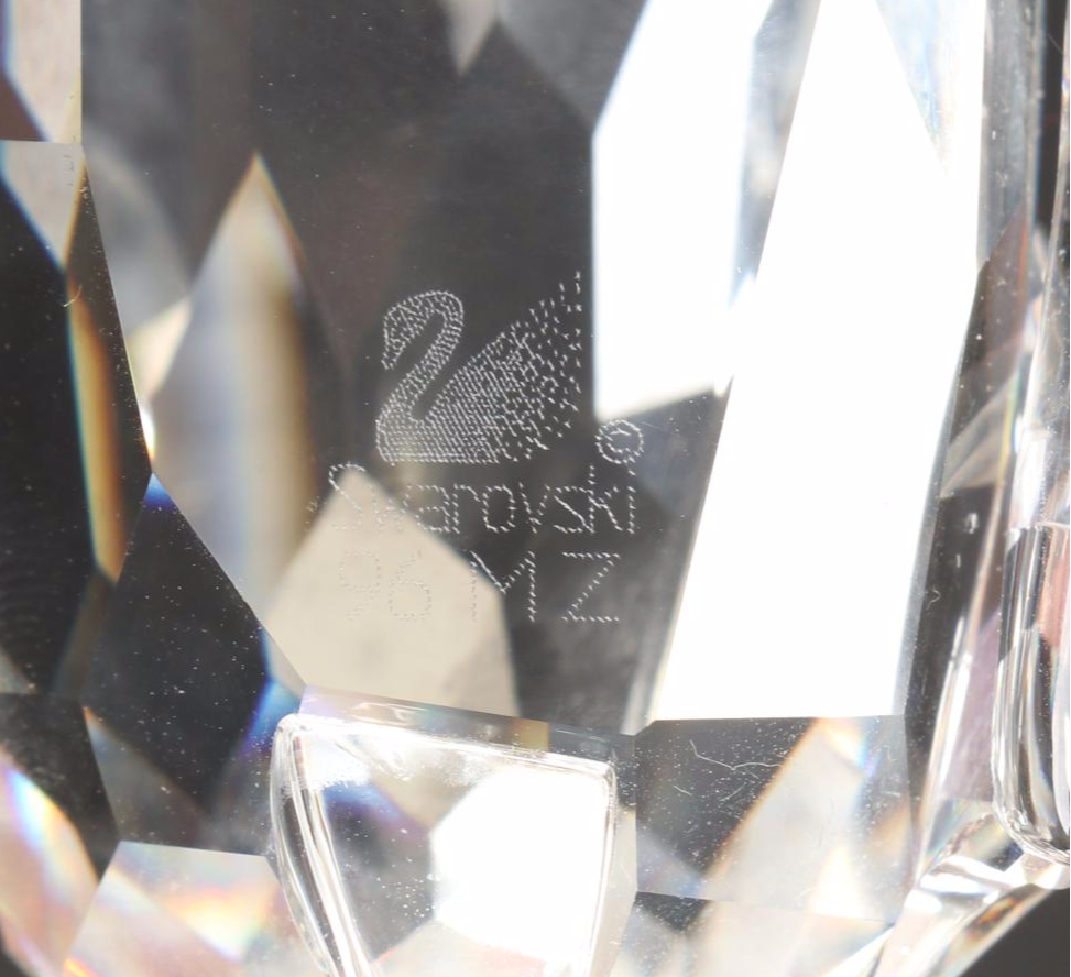 Swarovski Fabulous Creatures "Unicorn" Frosted and Clear Crystal Figurine, 1996