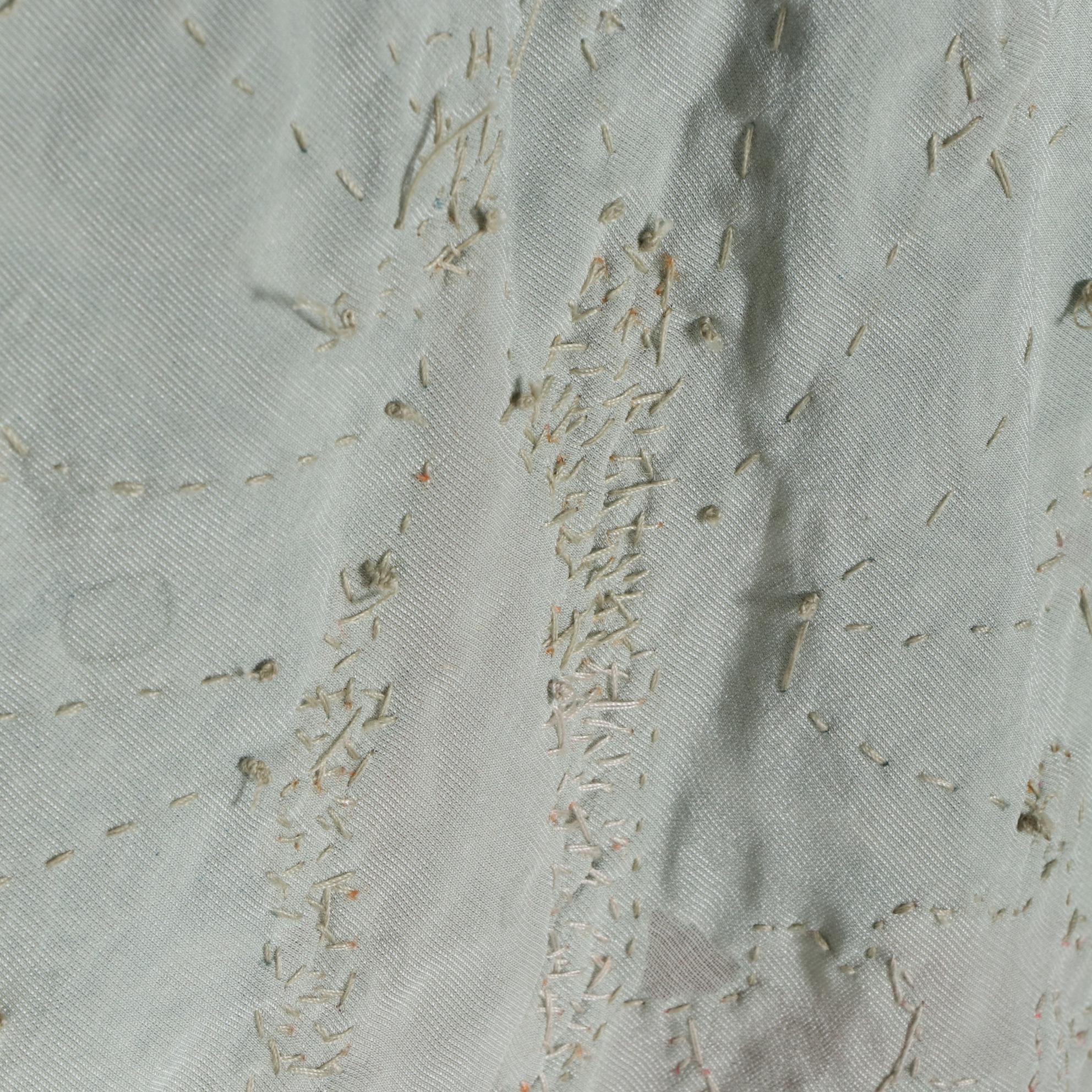 Kirks Folly Beaded Peacock Velvet Scarf Shawl