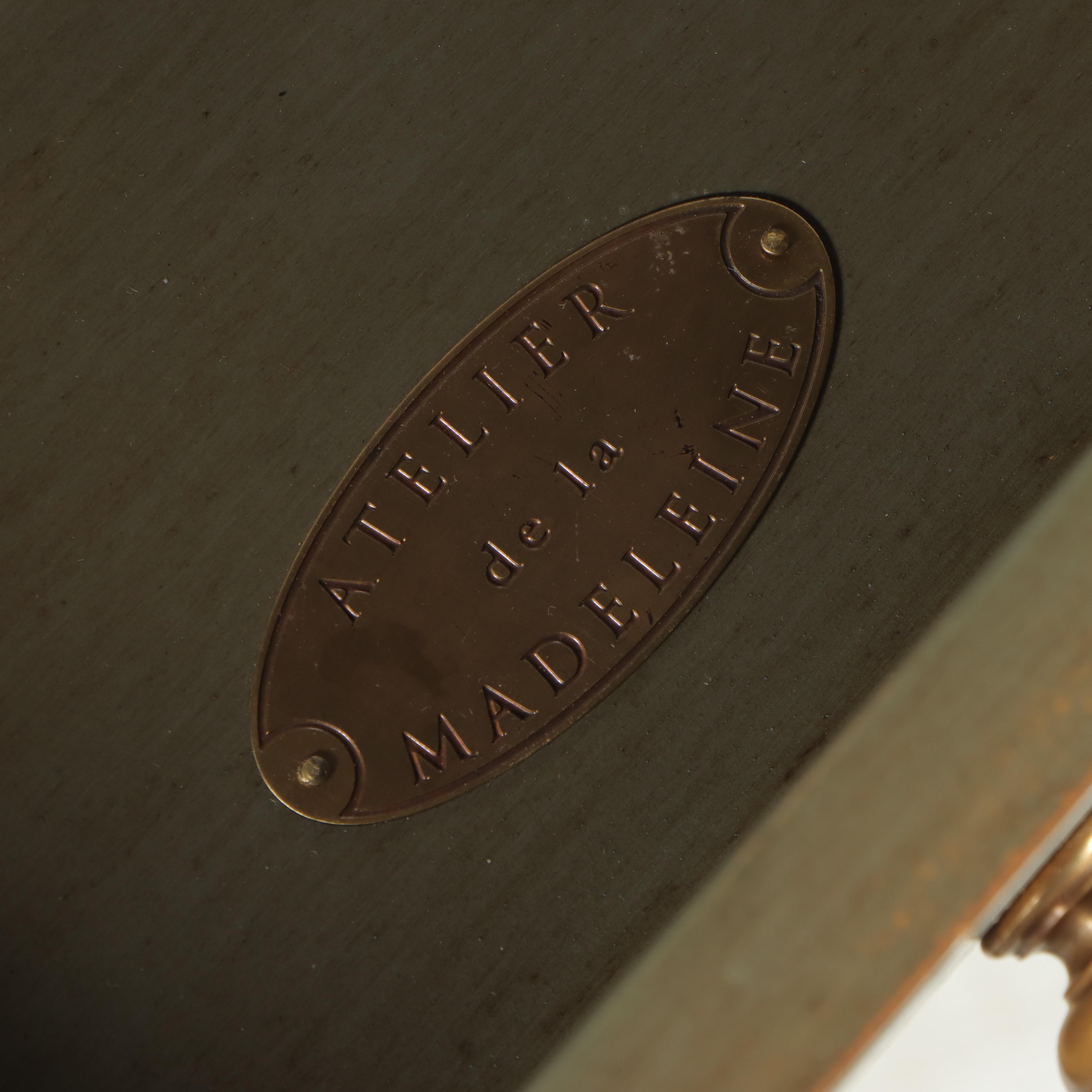 Theodore Alexander "Atelier de la Madeleine" Paint-Decorated Hardwood Side Table