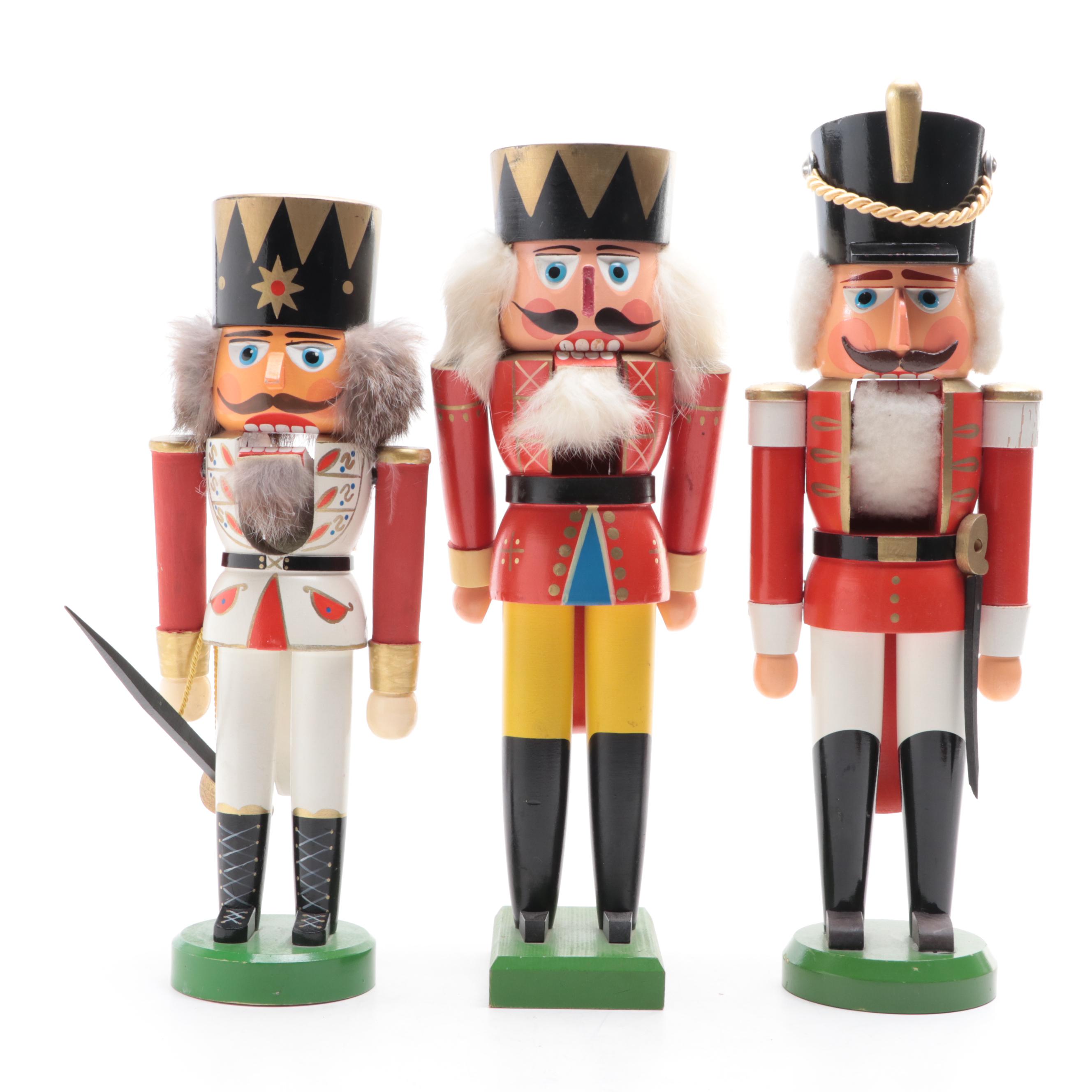German Wooden Solider Nutcrackers
