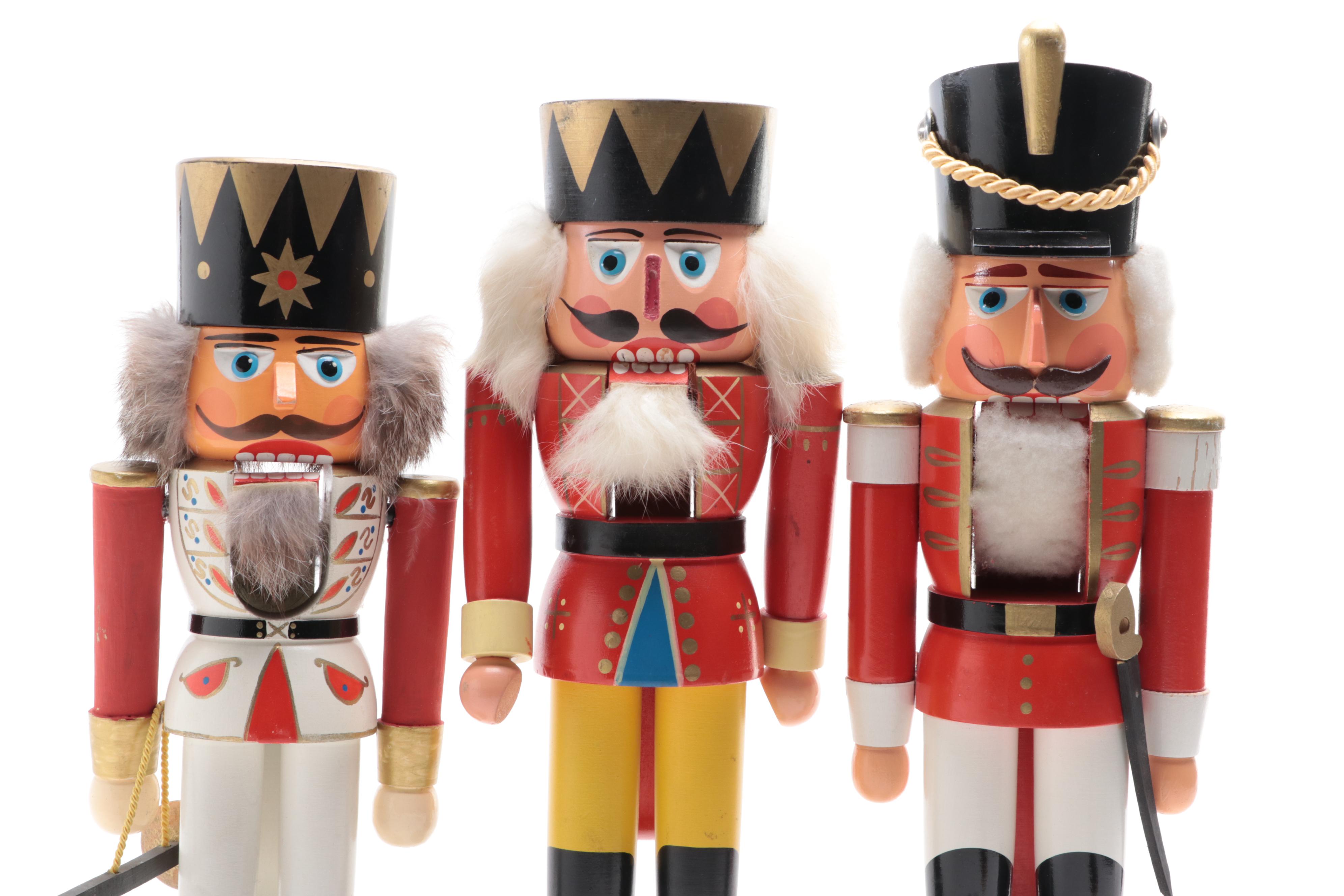 German Wooden Solider Nutcrackers