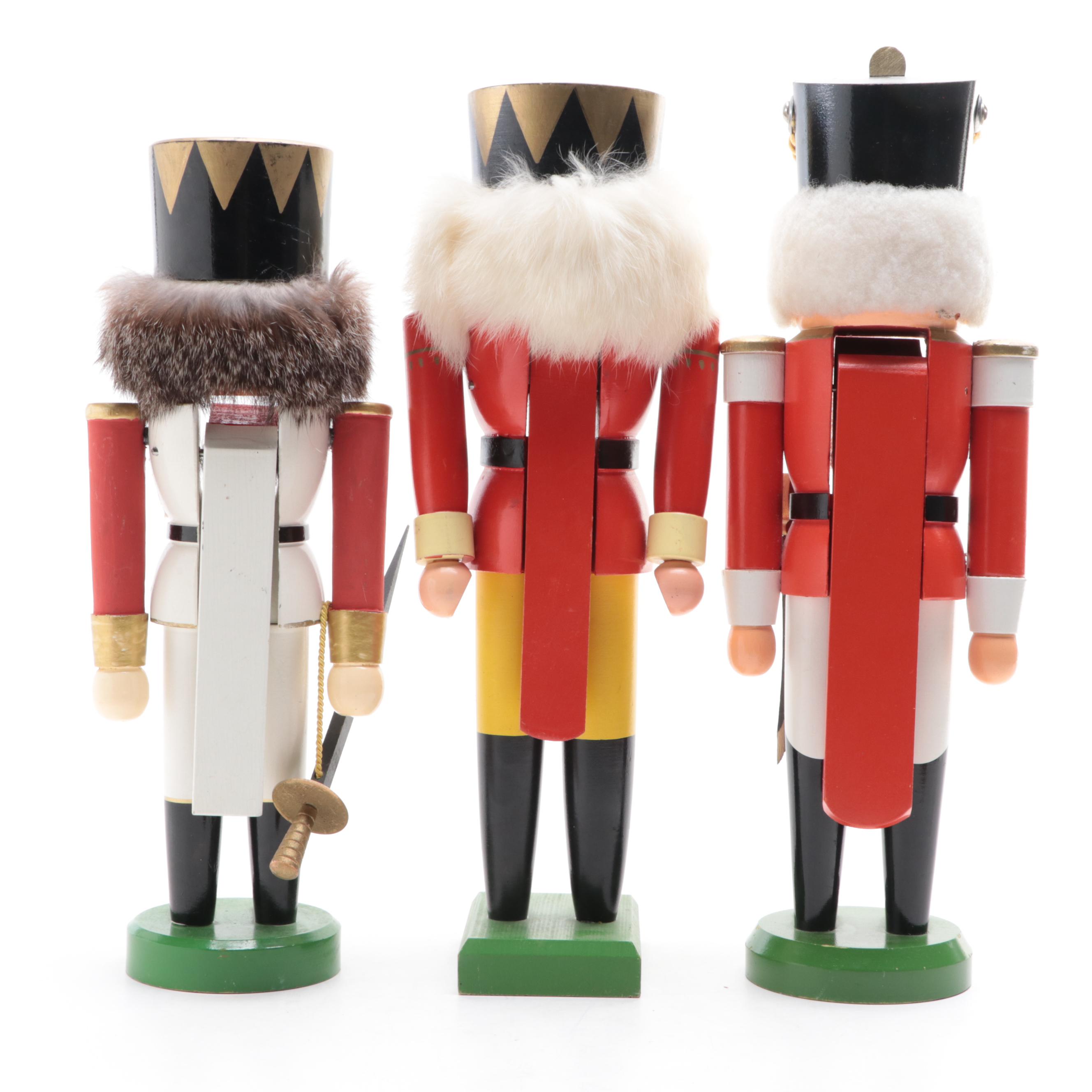 German Wooden Solider Nutcrackers