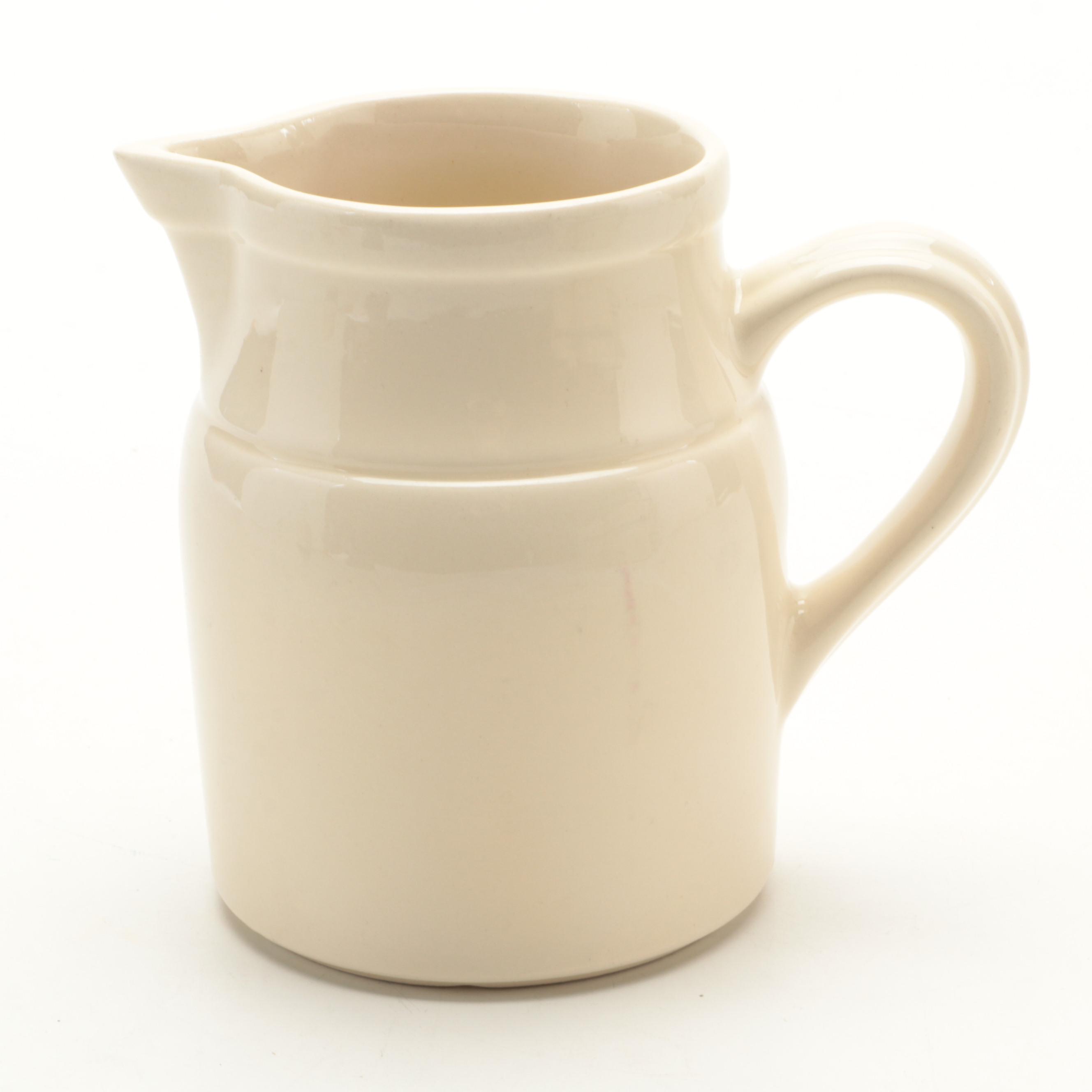 Robinson Ransbottom Pottery Blue Stripe and Other Ohio Pottery Kitchenware