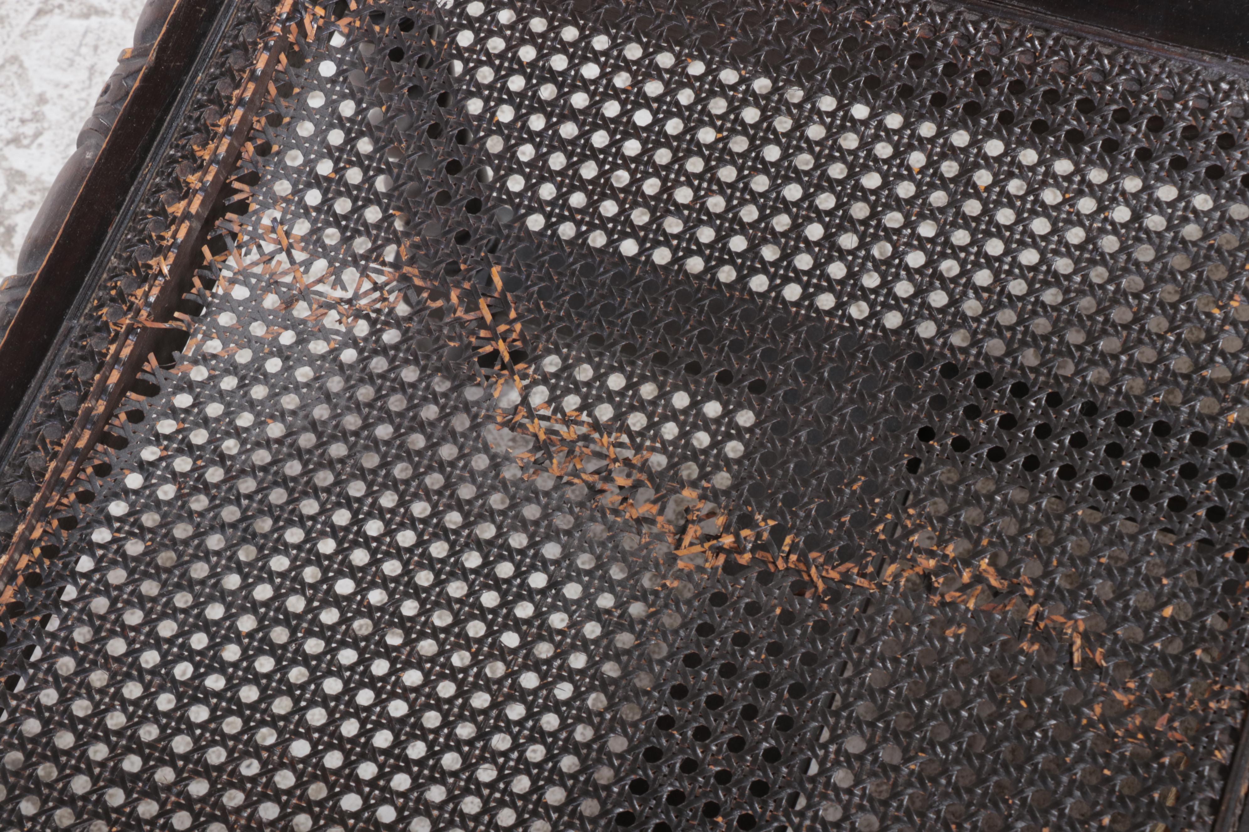 Henshaw's Furniture Jacobean Style Walnut Bench, Early to Mid 20th Century