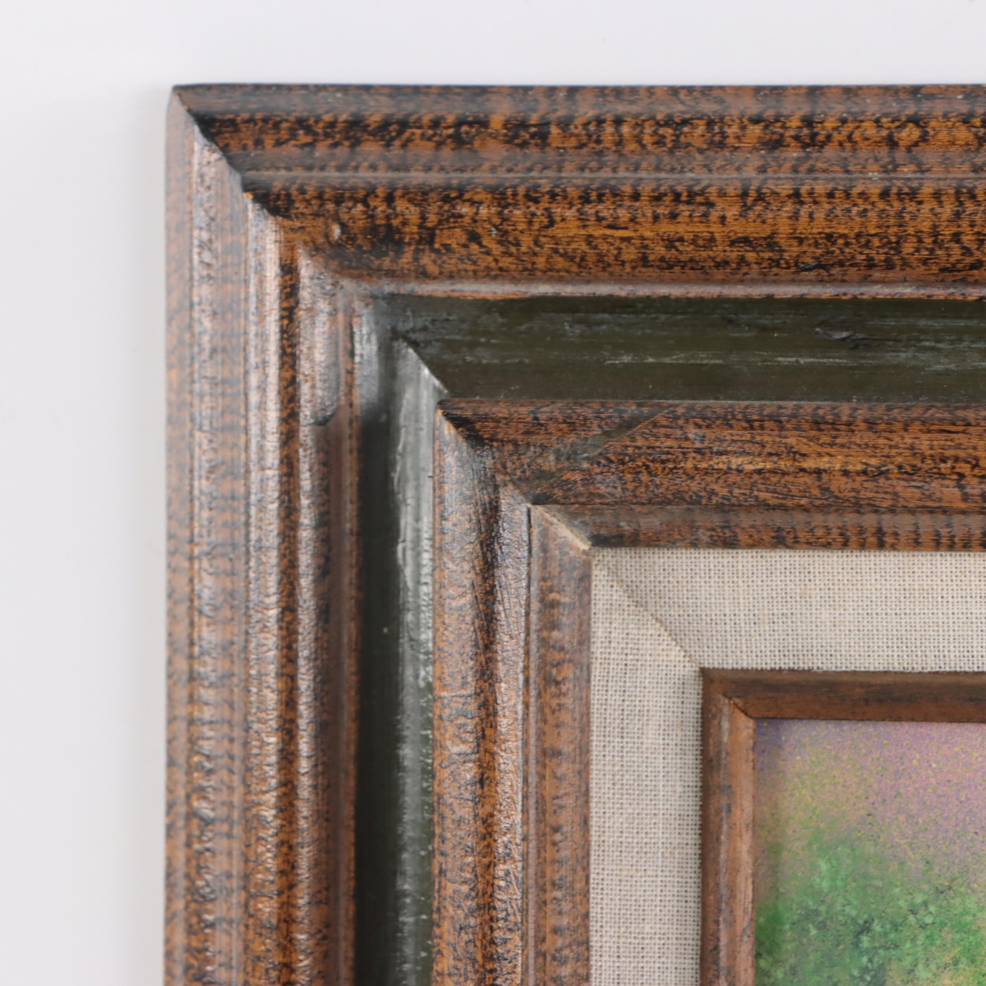 Jean Lucey Enamel Painting on Copper